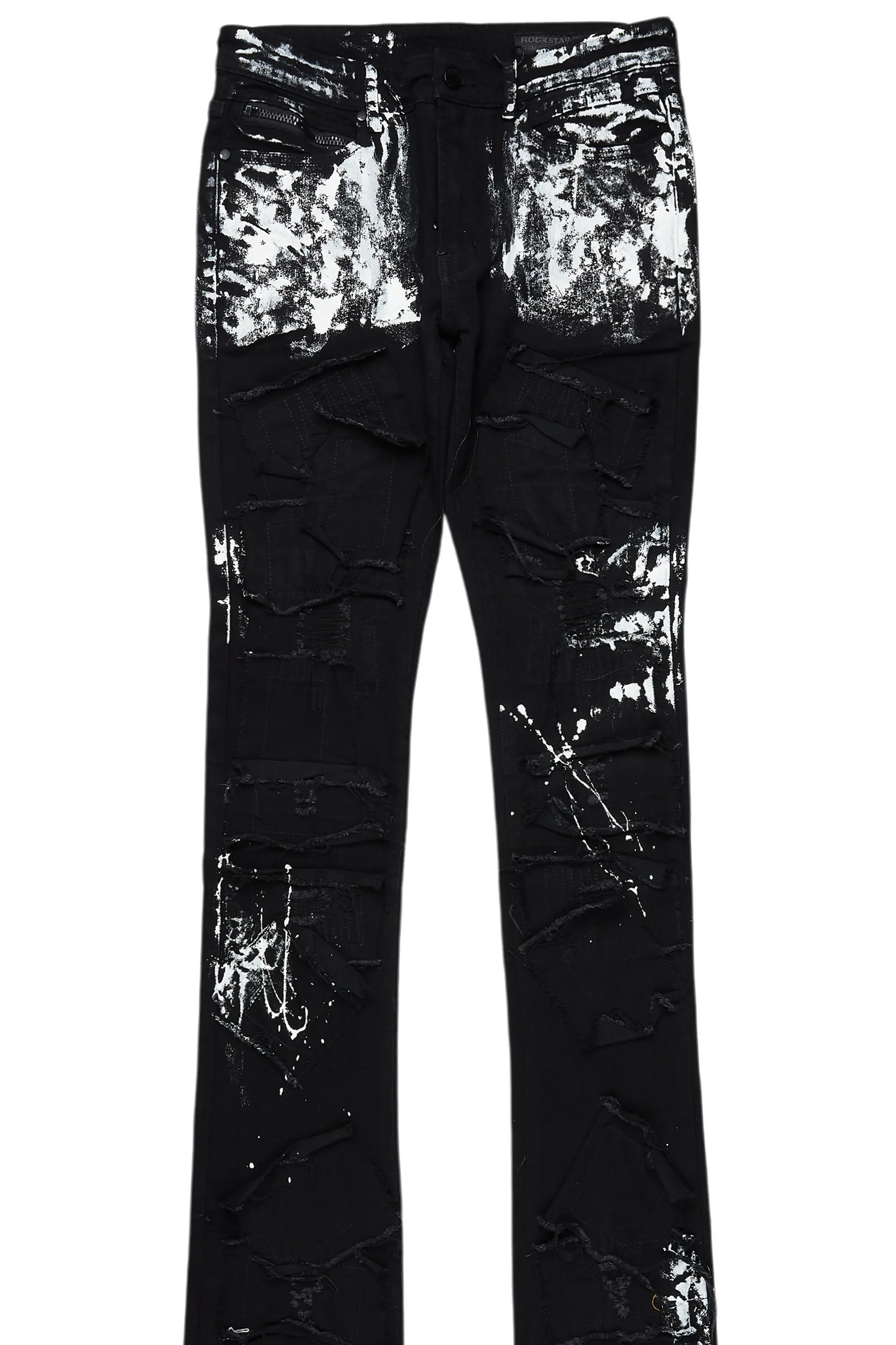Dave Black Painter Super Stacked Flare Jean