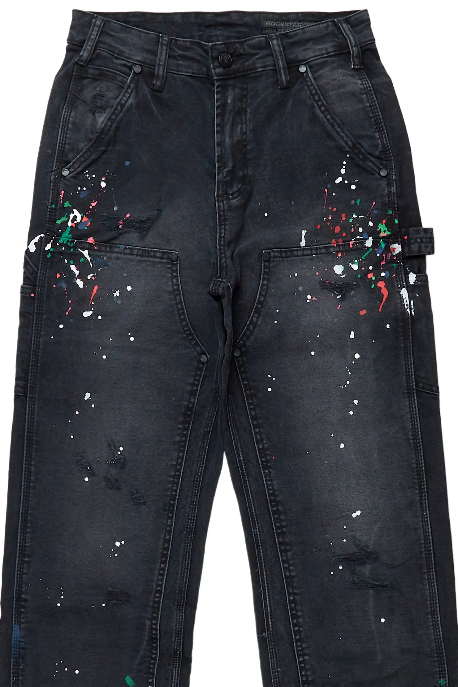 Zoticus Black Baggy Fit Jean