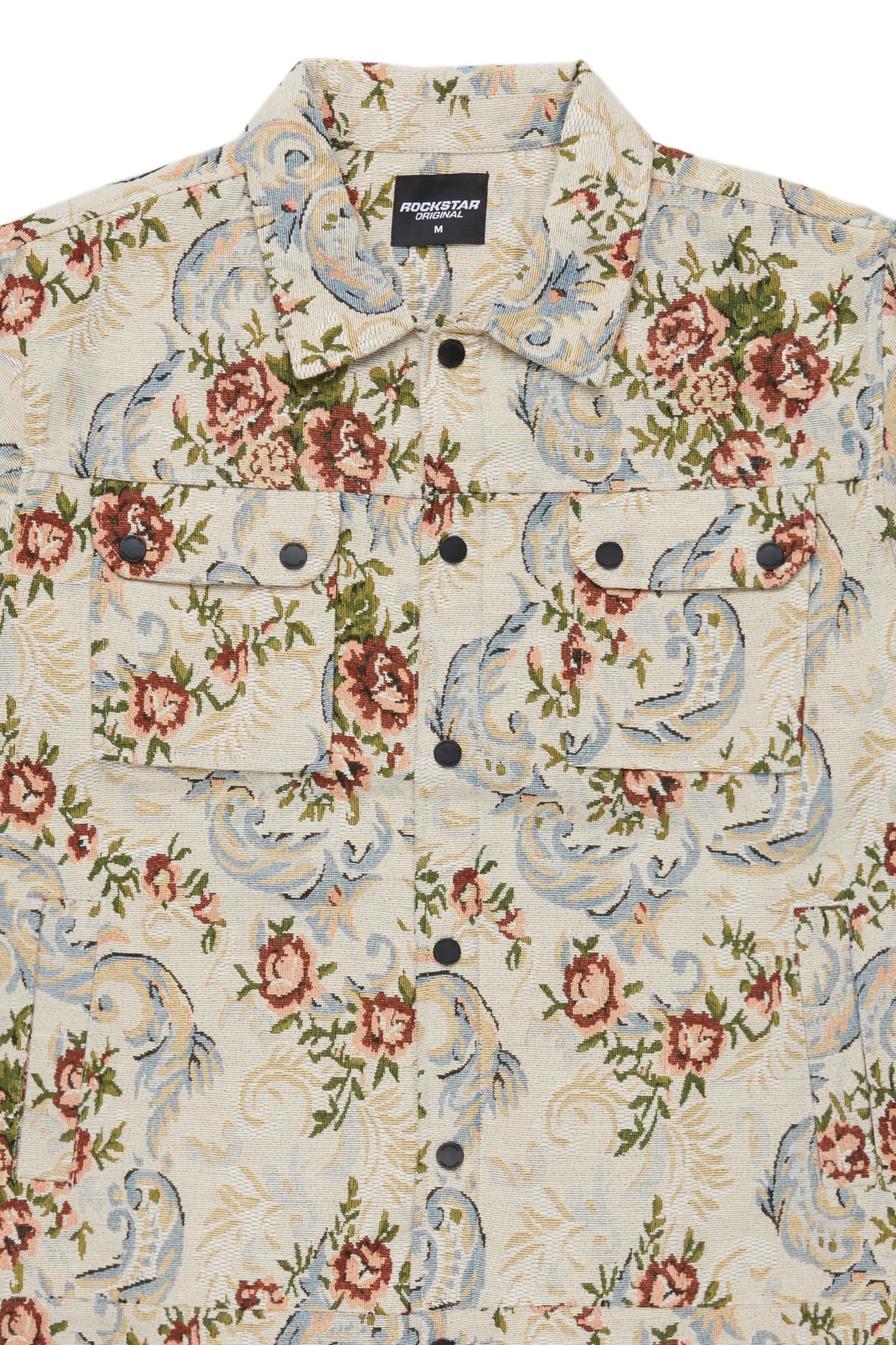 Kader Beige Multi Tapestry Jacket