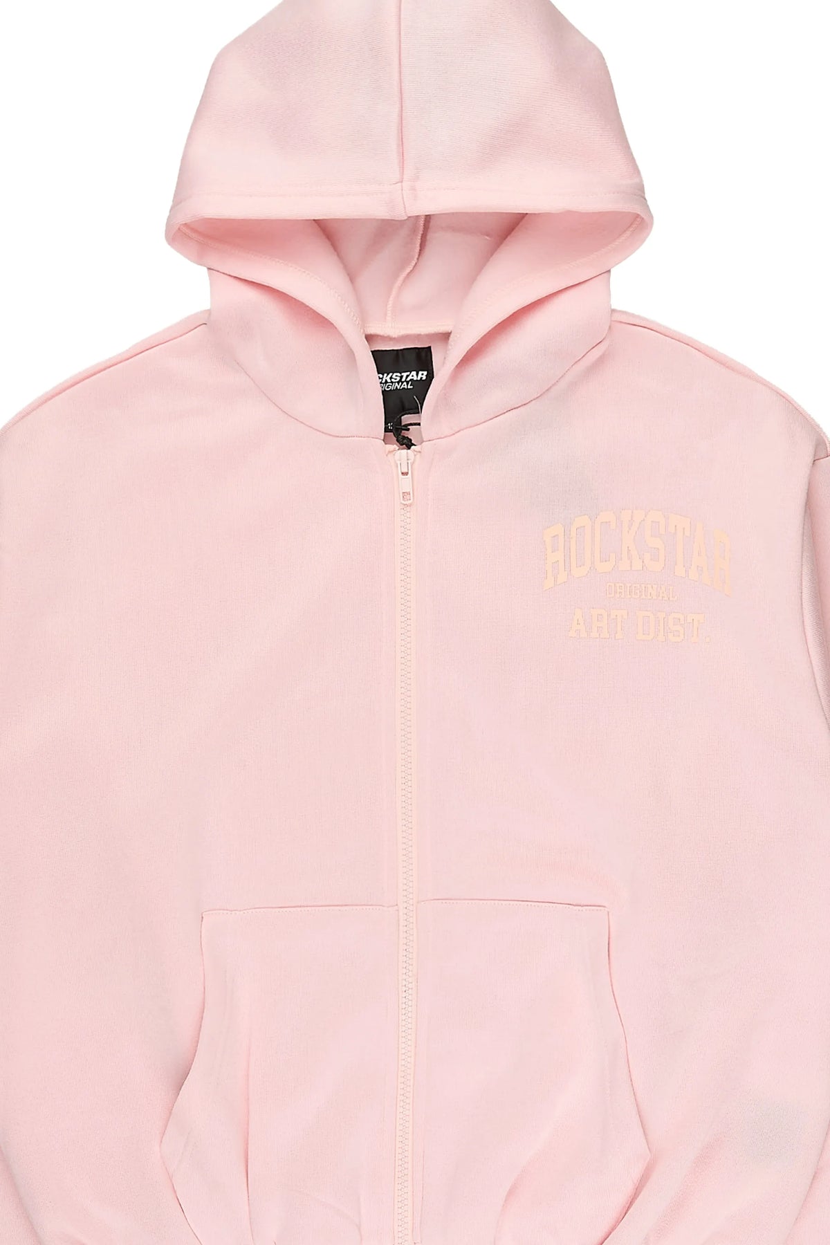 Girls Nellya 2.0 Pink/Pink Zip Up Hoodie