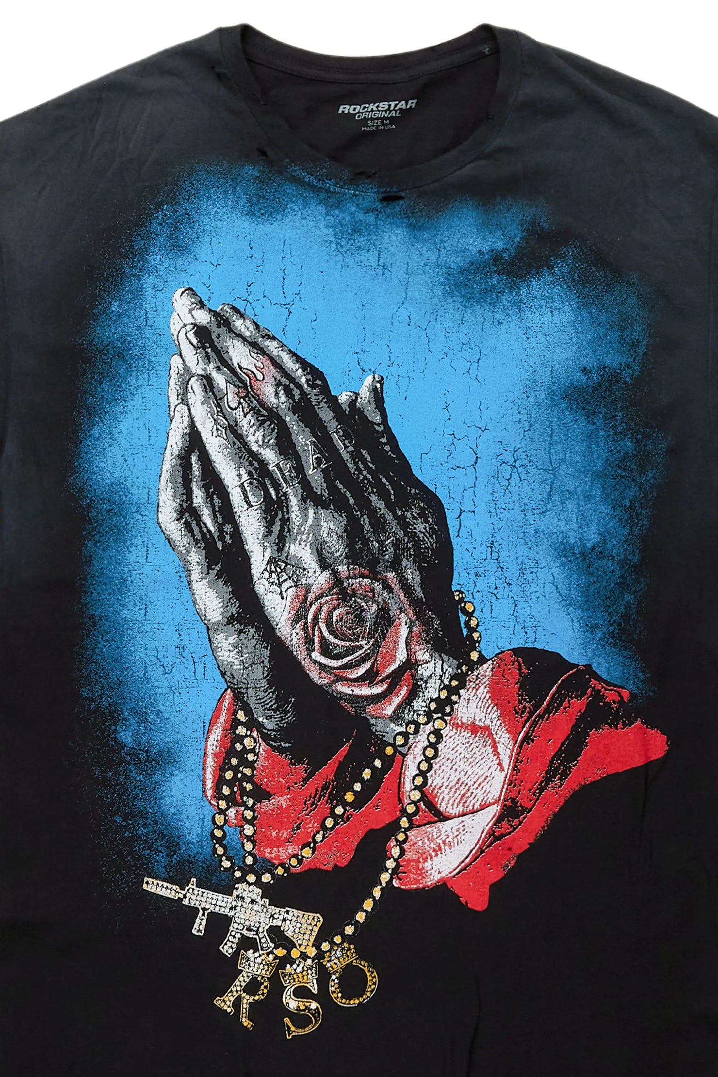 Gonave Black Oversized Graphic T-Shirt