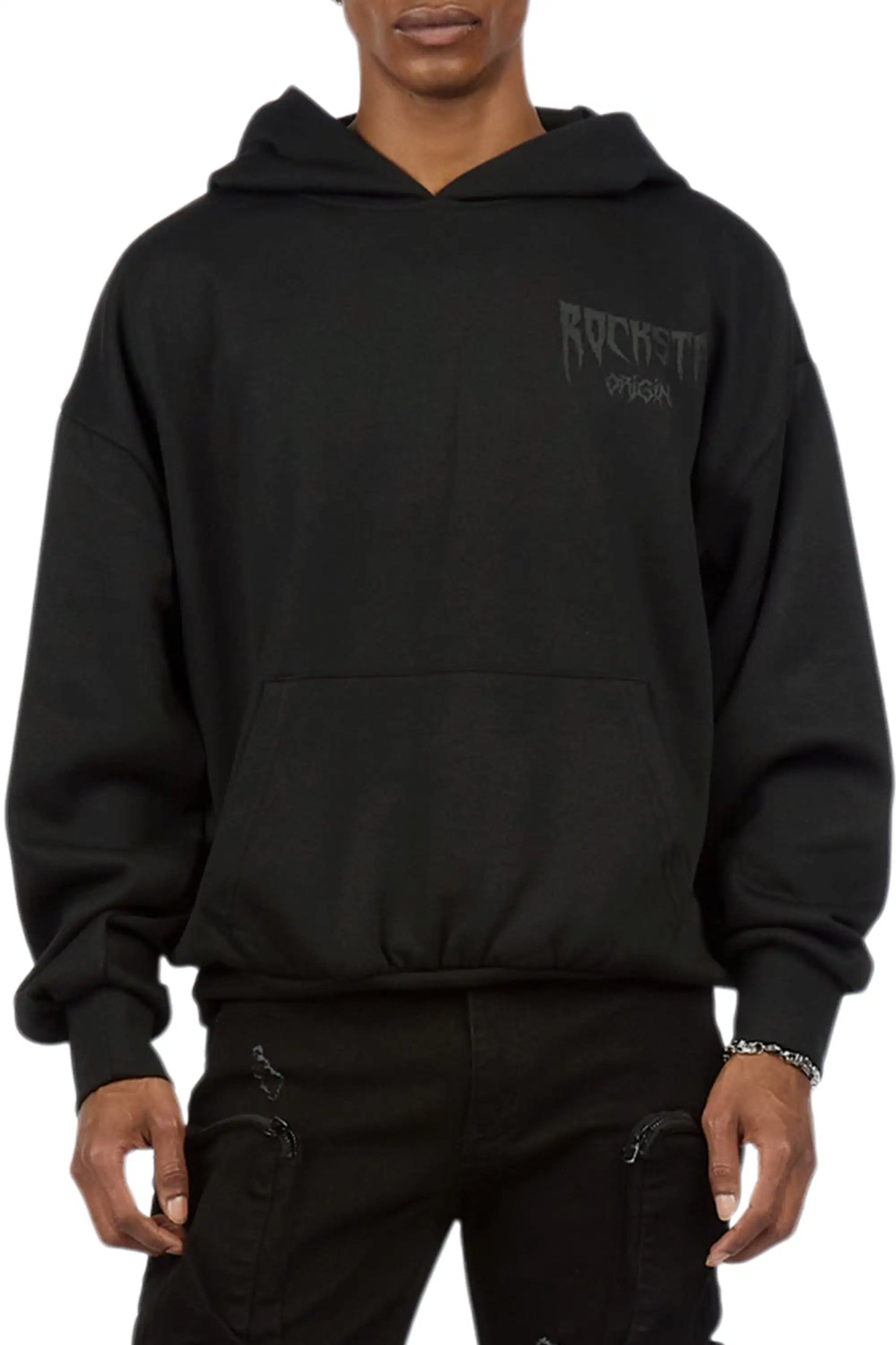 Twinkle Black/Black Graphic Hoodie