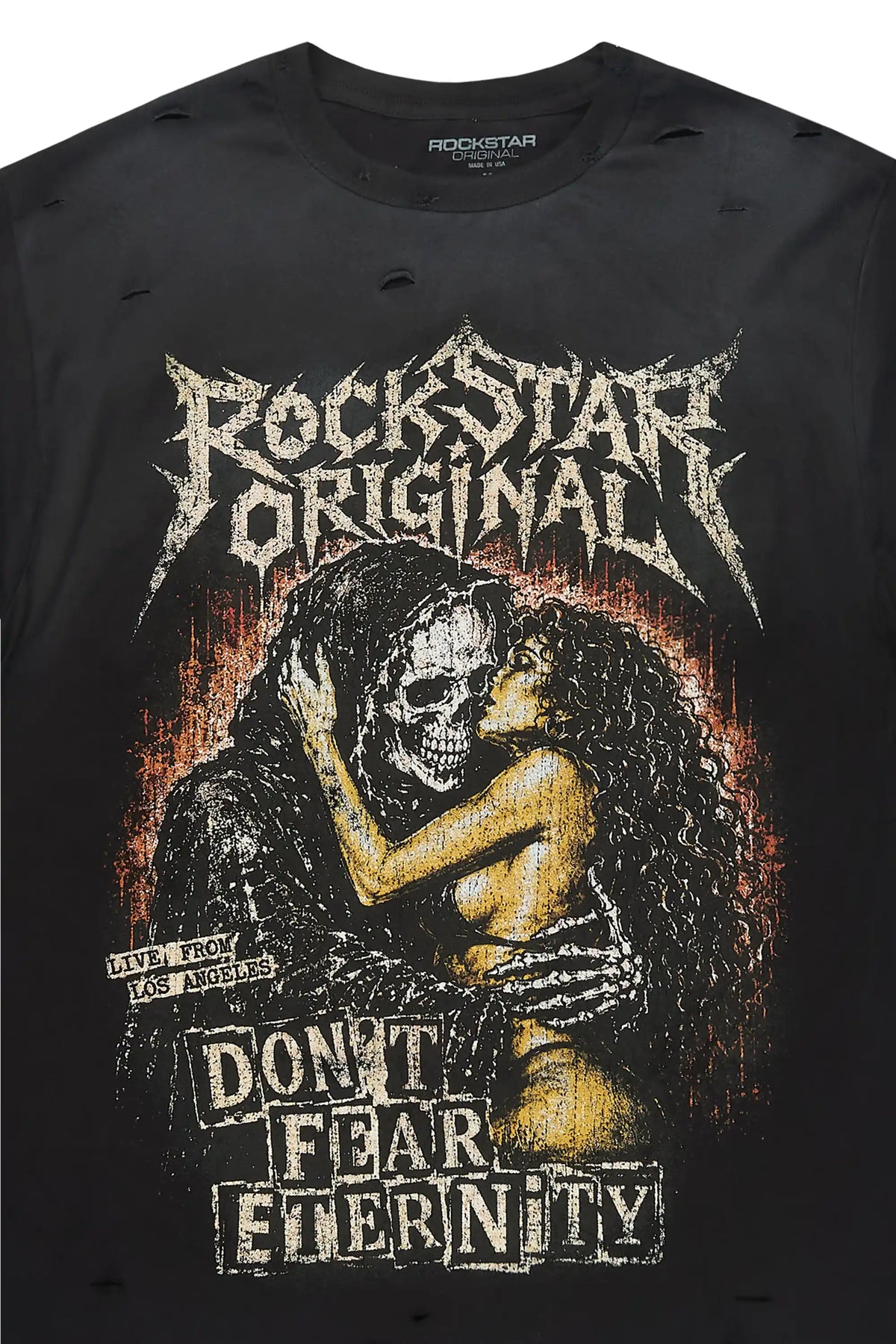 Germani Black Graphic T-Shirt