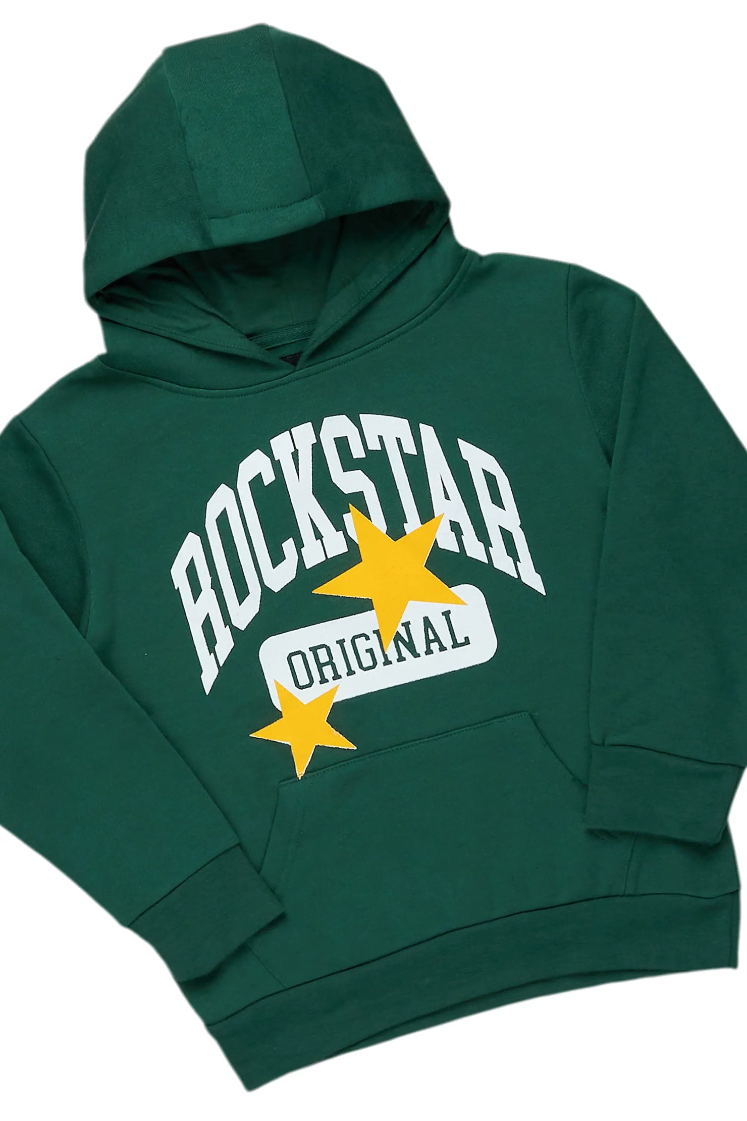 Boys Membie Green Stacked Pant Set