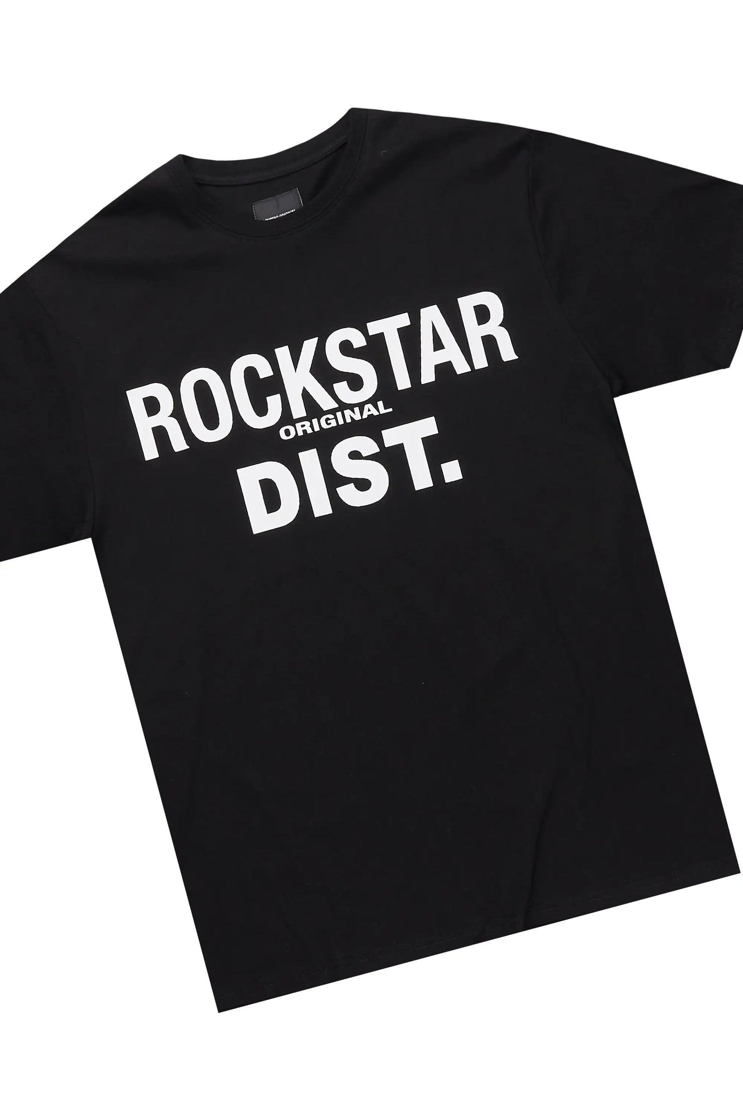 Antoon Black T-Shirt/Stacked Flare Track Set