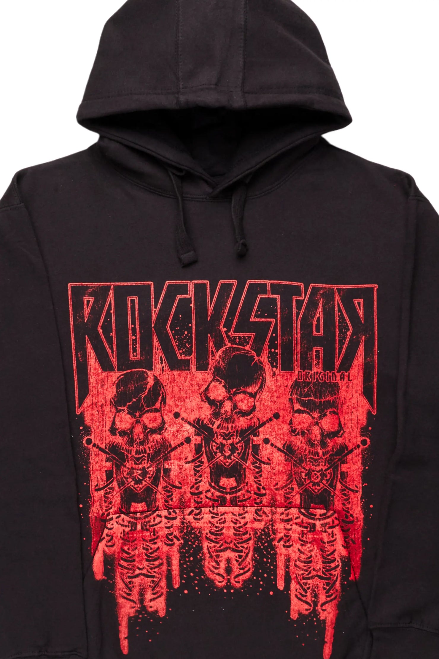 Sabbath Black Graphic Printed Hoodie