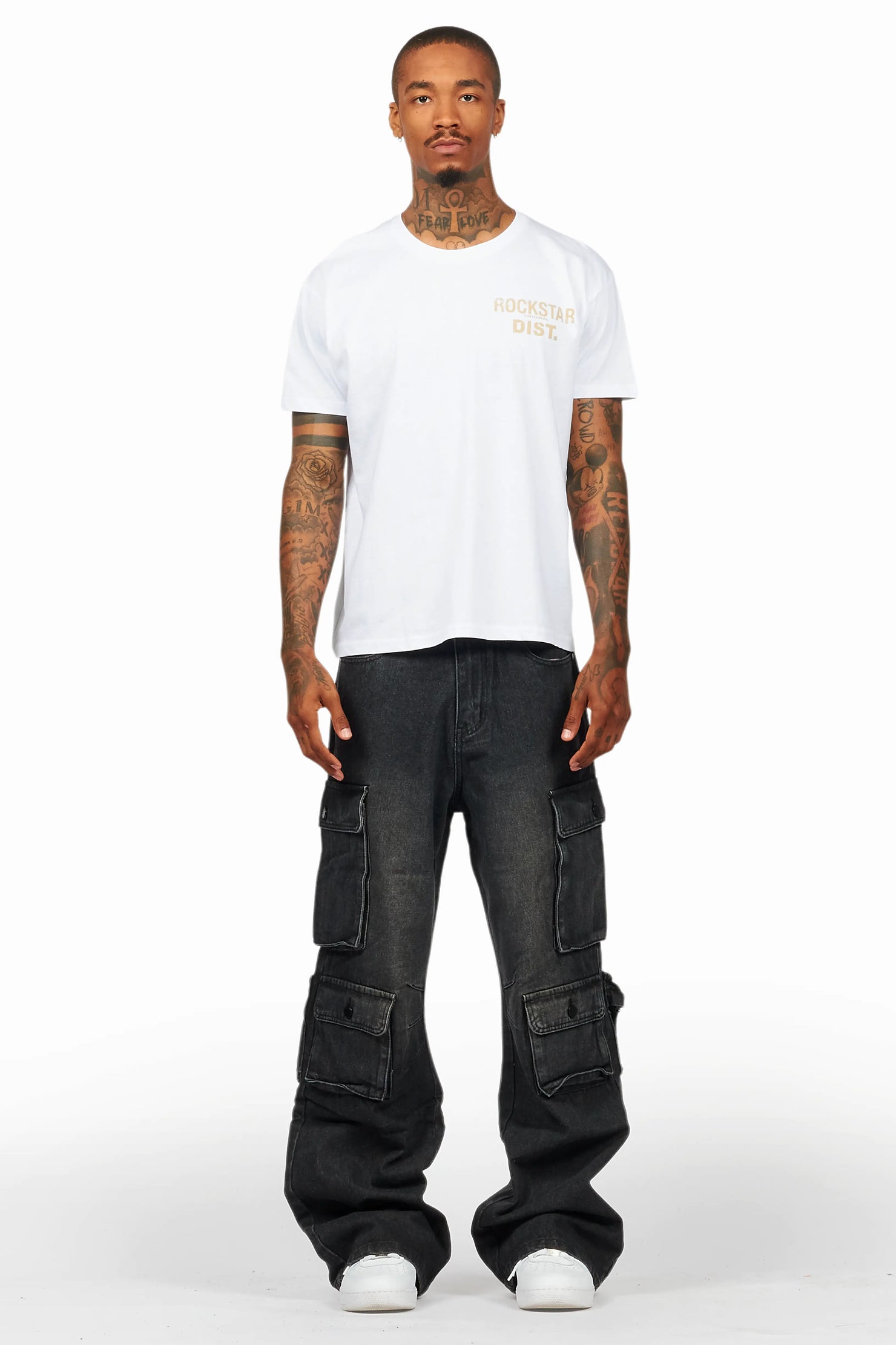 Cortie Black Baggy Fit Jean