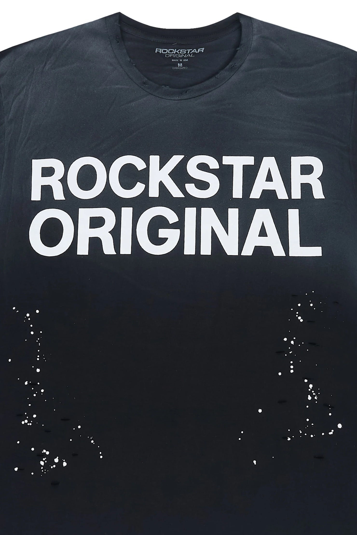 Reign Black Oversized Graphic T-Shirt