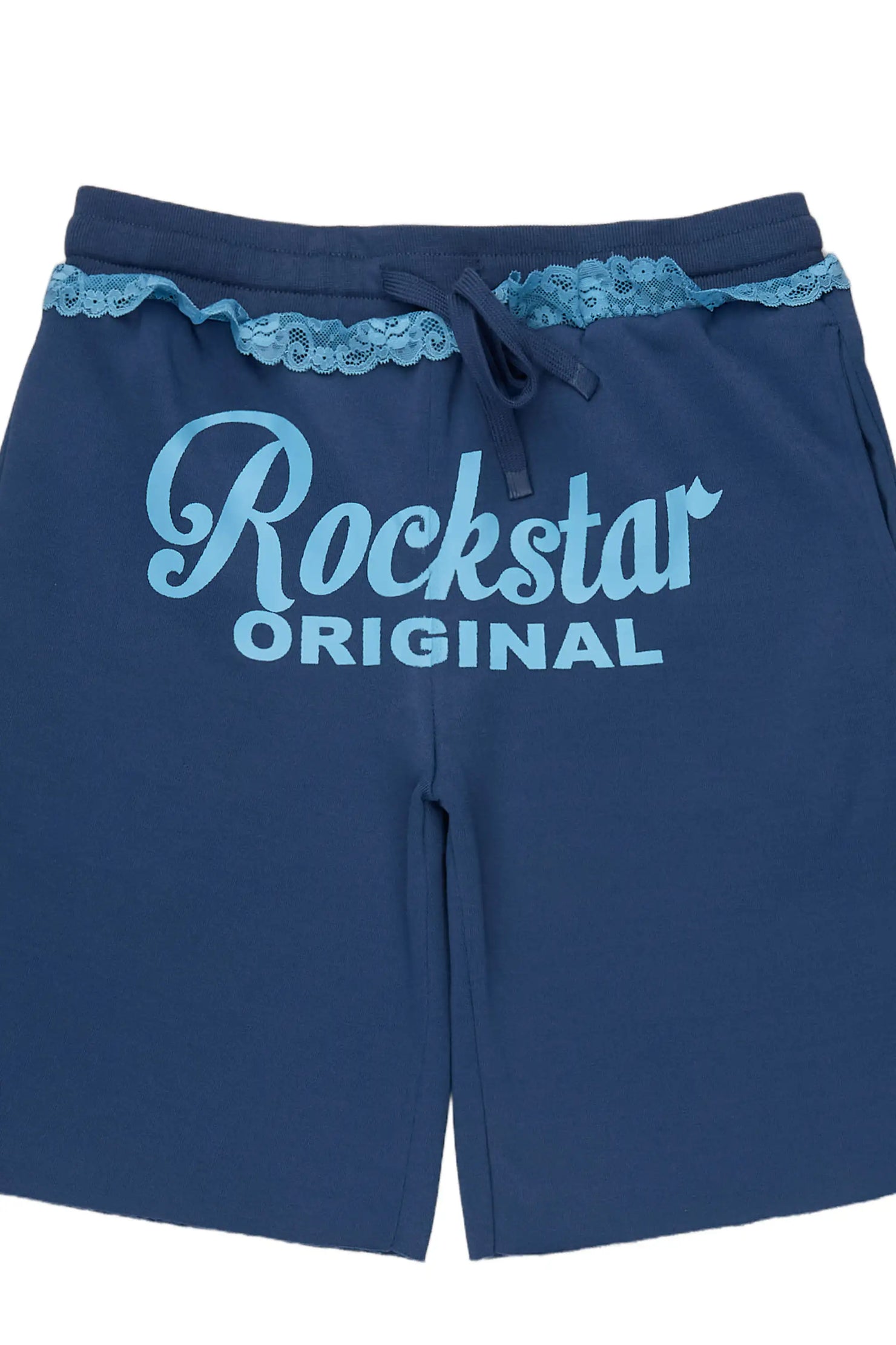 Lala Blue Baggy Short