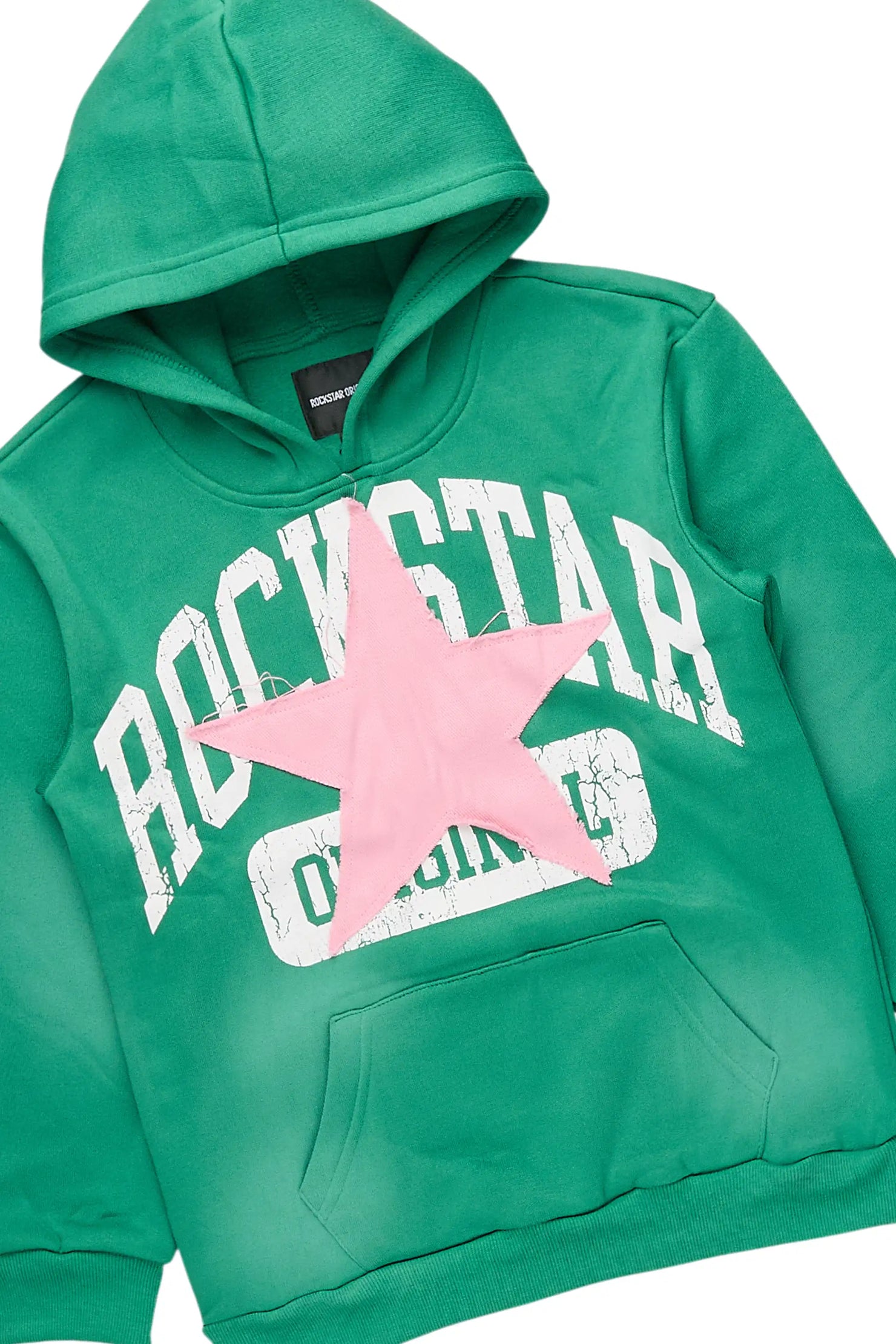 Girls Donique Green Stacked Track Set