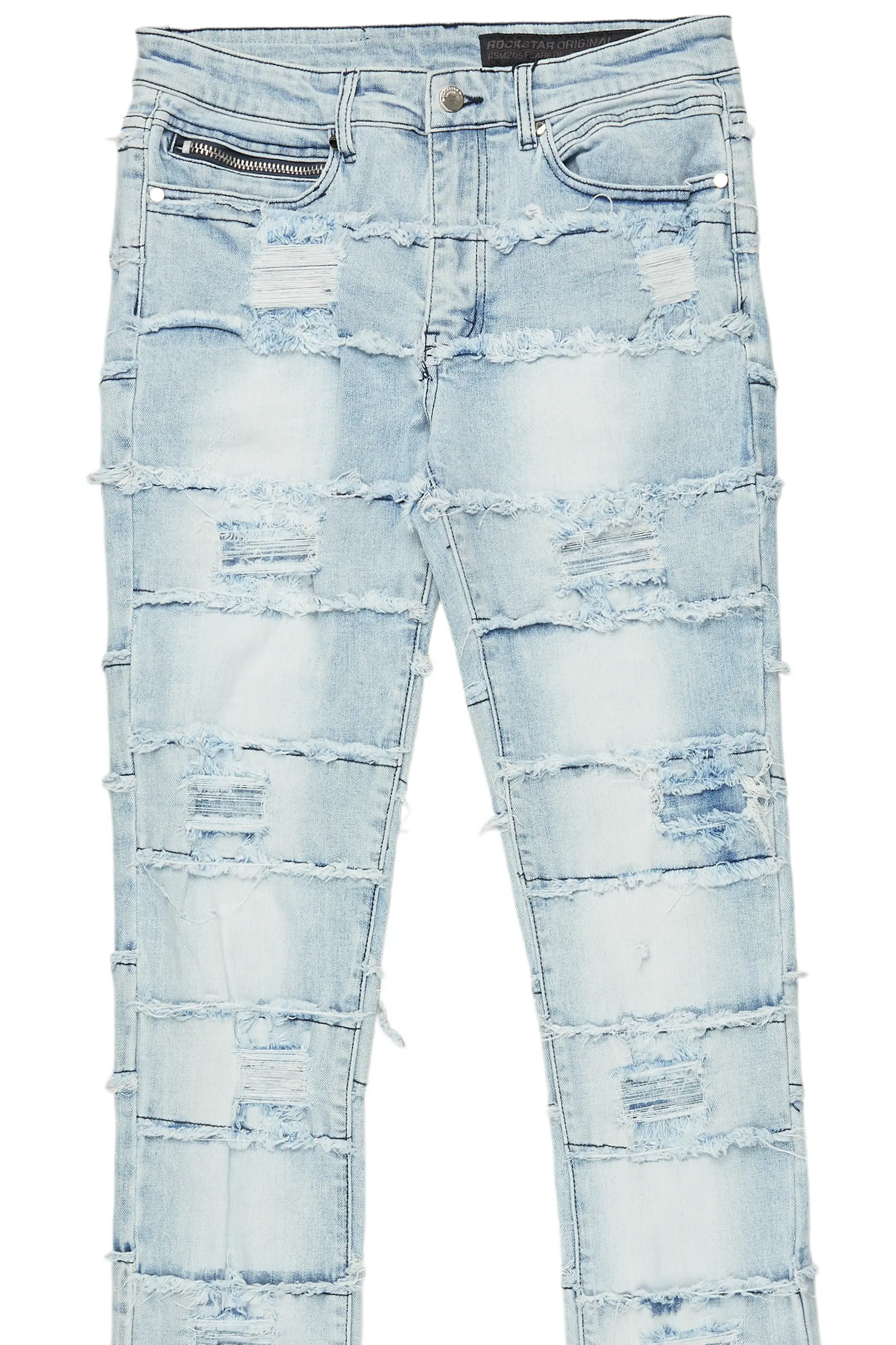 Sten Blue Stacked Flare Jean