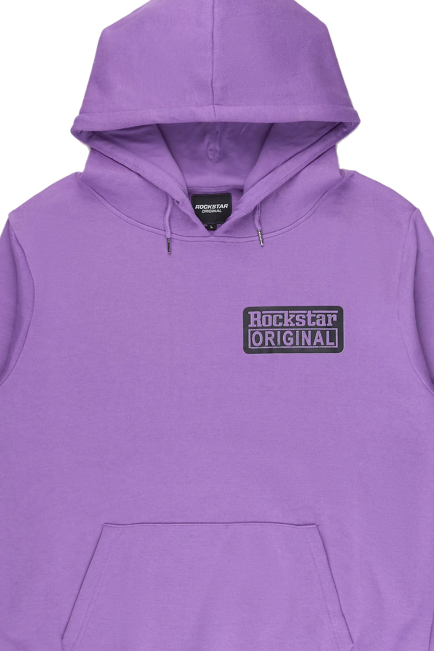 Kaden Purple Graphic Hoodie