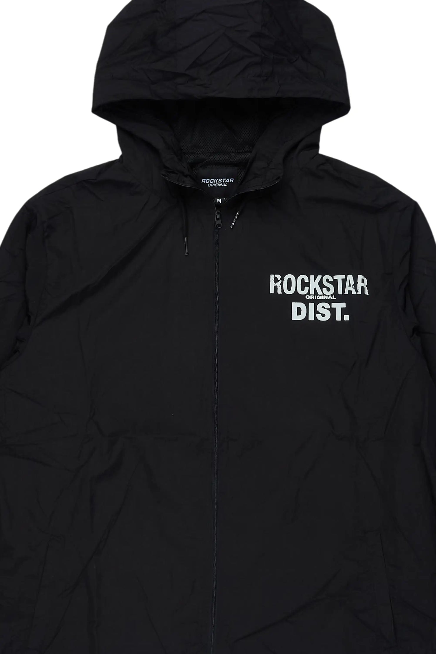 Lake Black Graphic Windbreaker