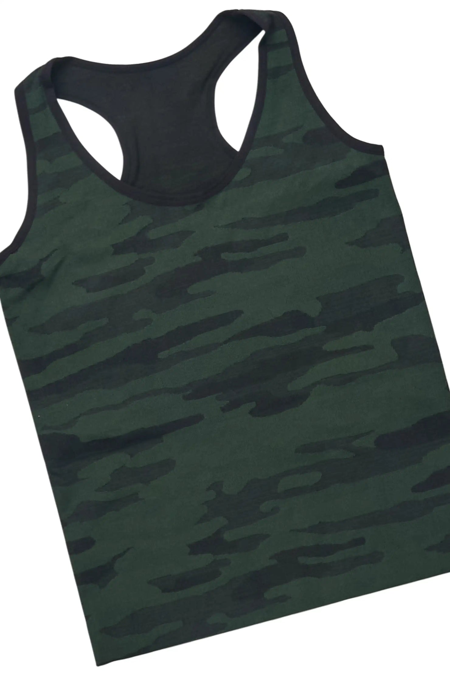 Camry Green Camo Tank Active Set