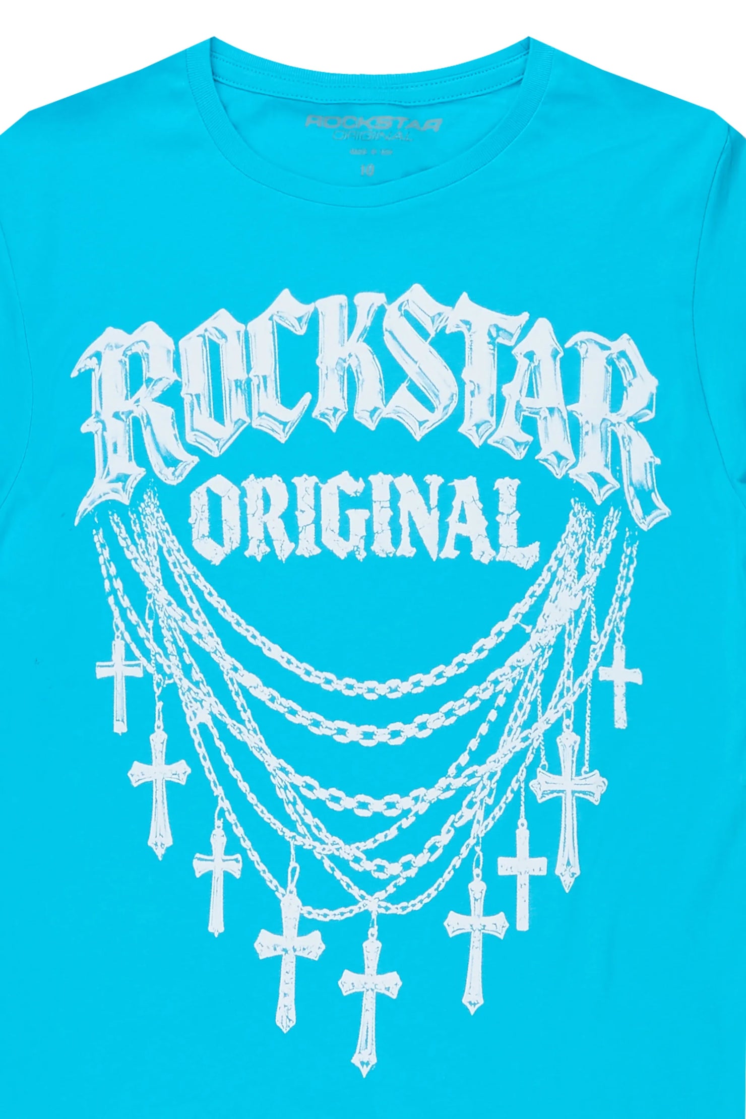 Boys Jetty Turquoise Graphic T-Shirt