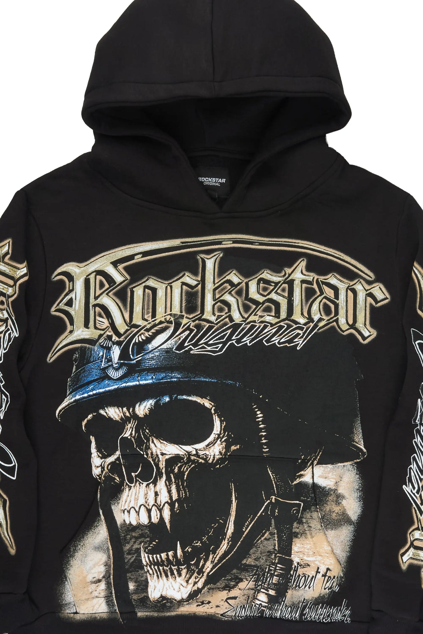 Navid Black Graphic Hoodie