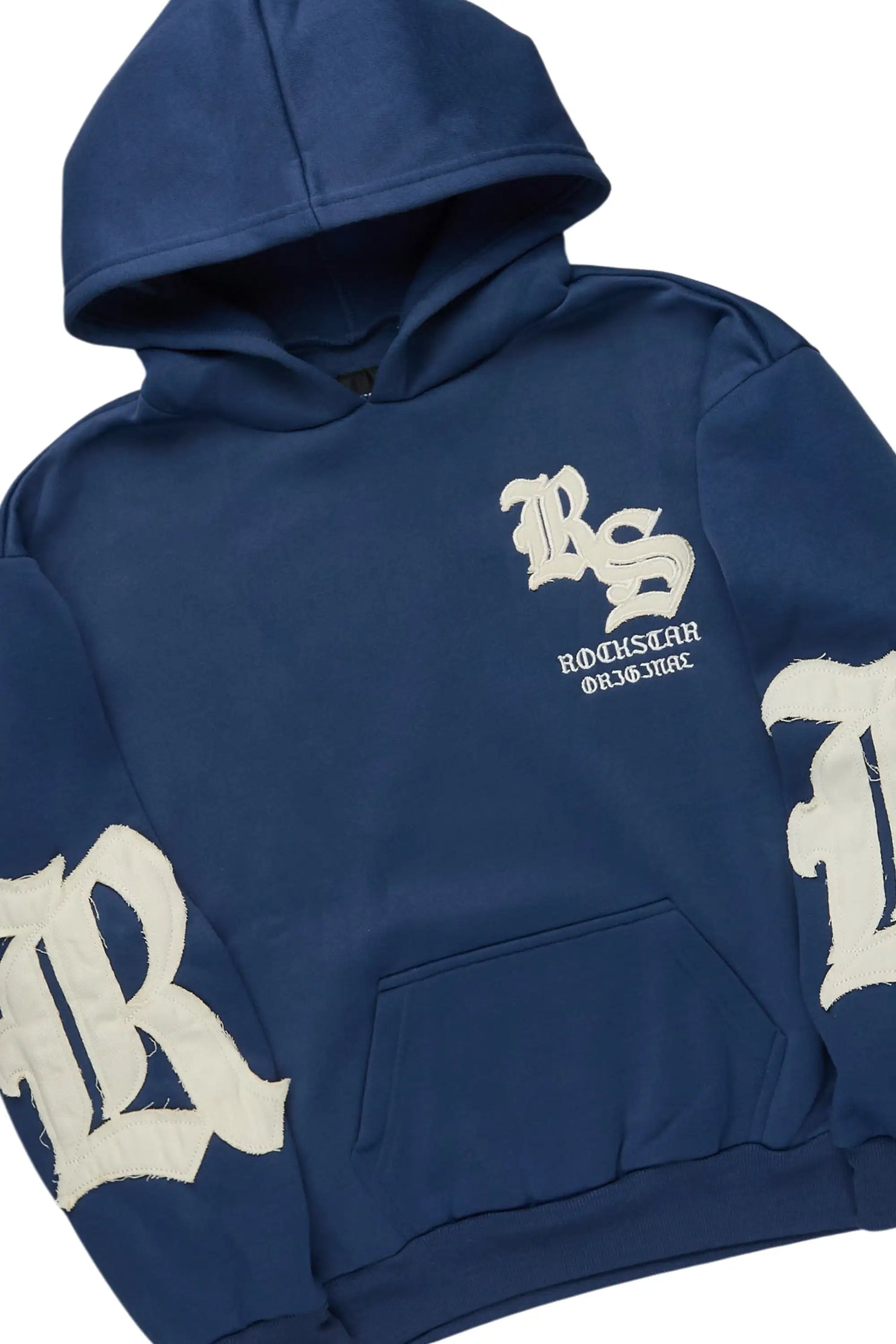 Boys Shire Navy/White Stacked Track Set