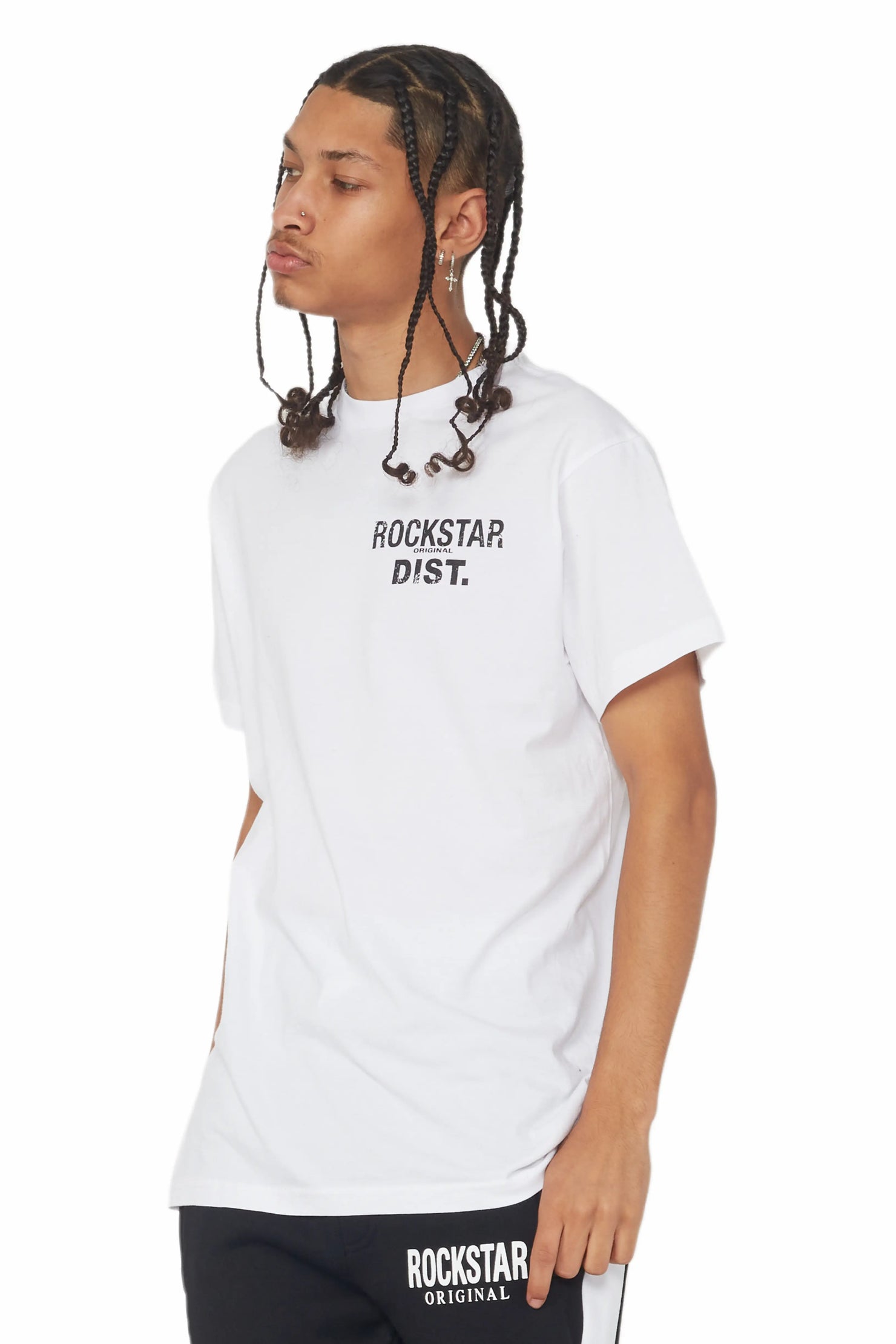 Lake White/Black Graphic T-Shirt