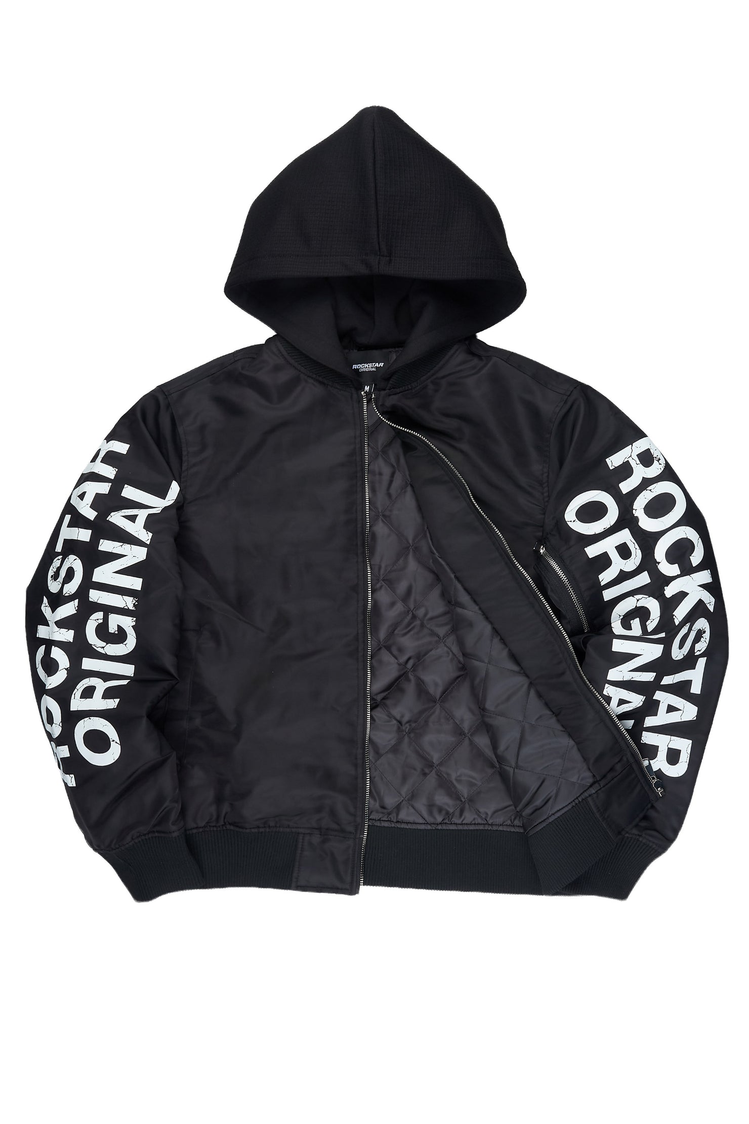 Aldrin Black Bomber Jacket