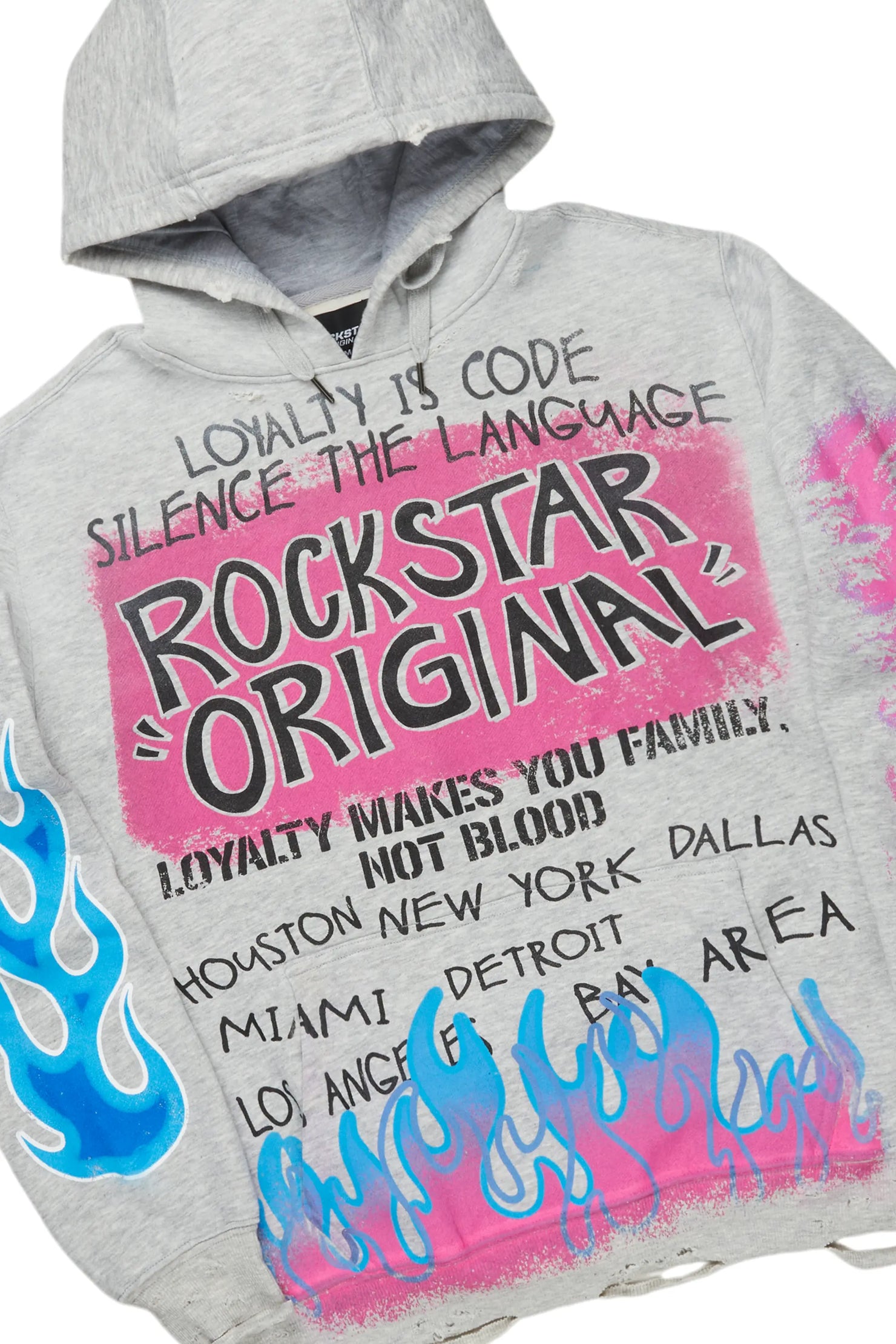 Beno Grey Hoodie & Cazer Baggy Jean Bundle