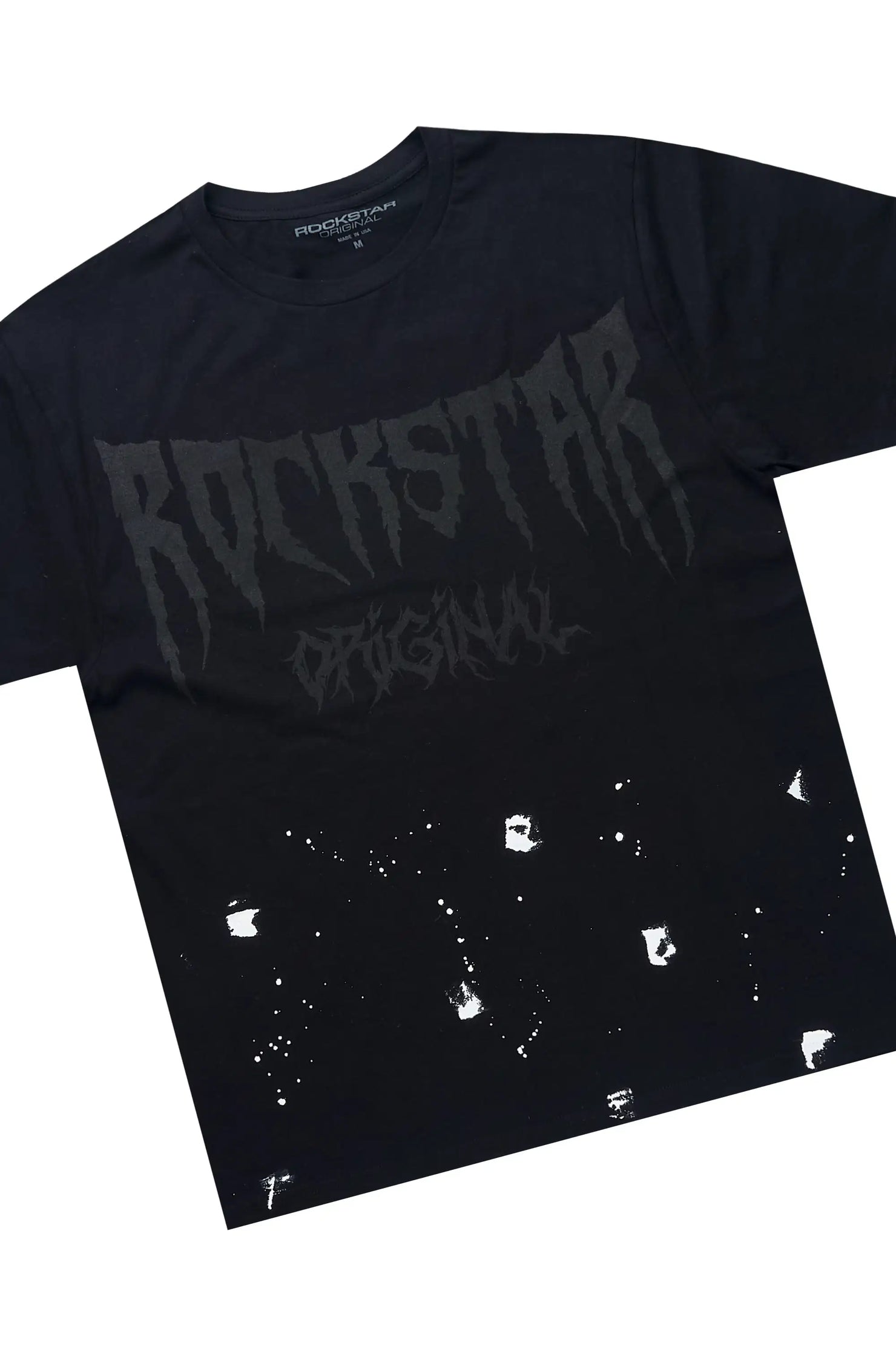 Twinkle Black/Black T-Shirt/Short Set