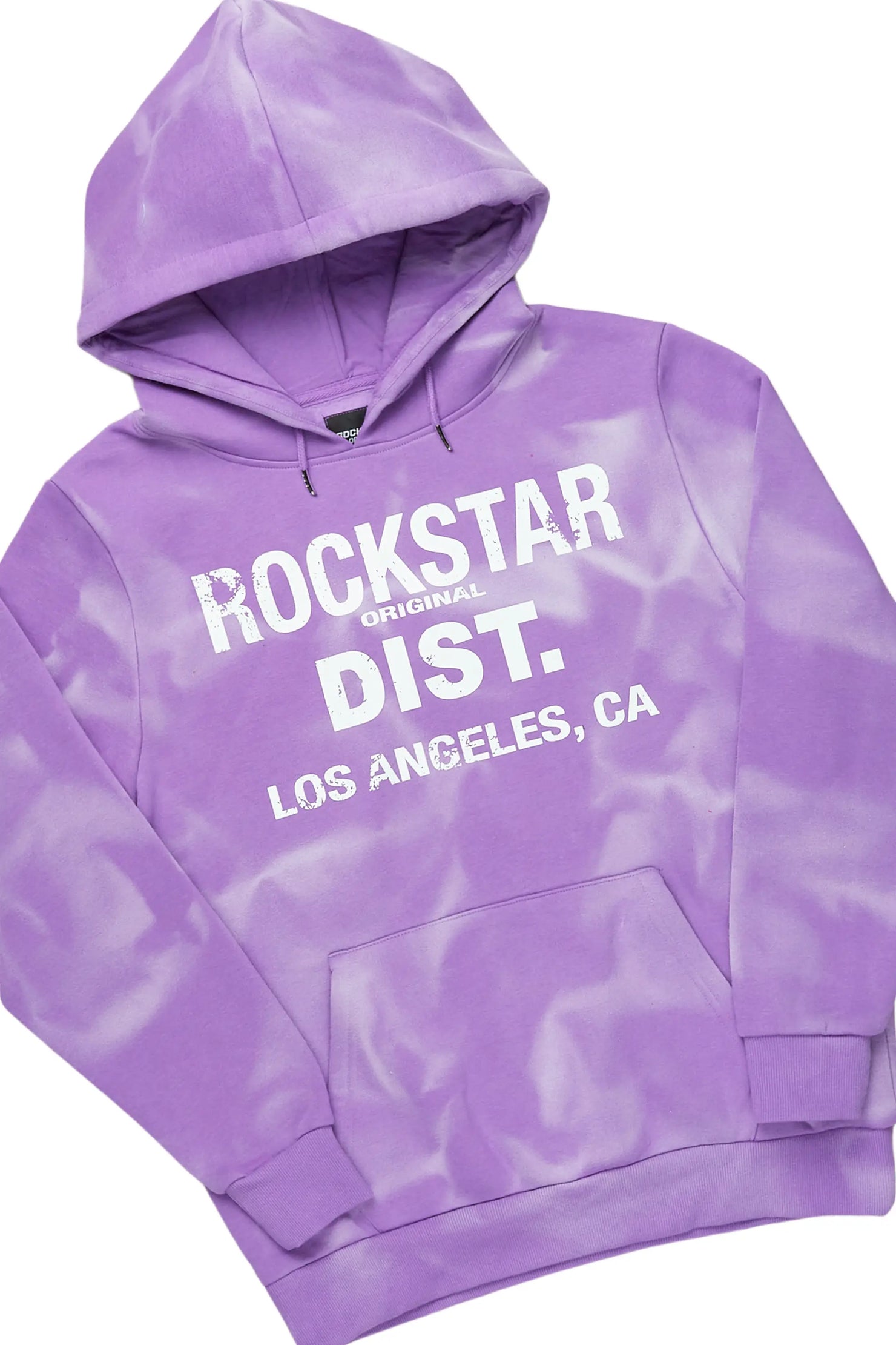 Nelly Purple Hoodie Stacked Flare Track Set