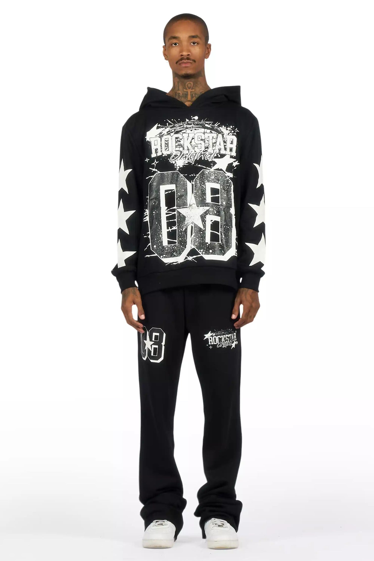 Allstar Black Stacked Track Set