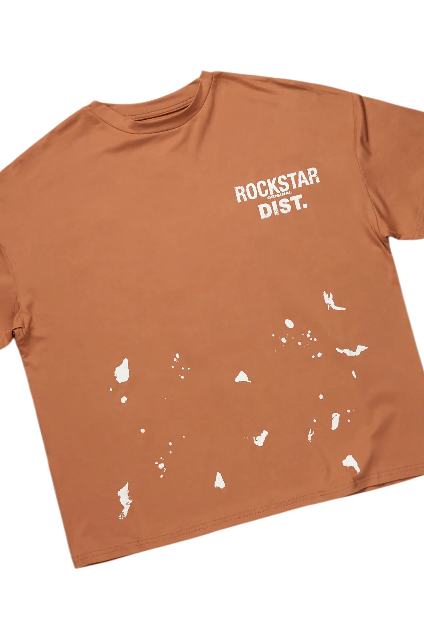 Living For It Tan Bike Short Set