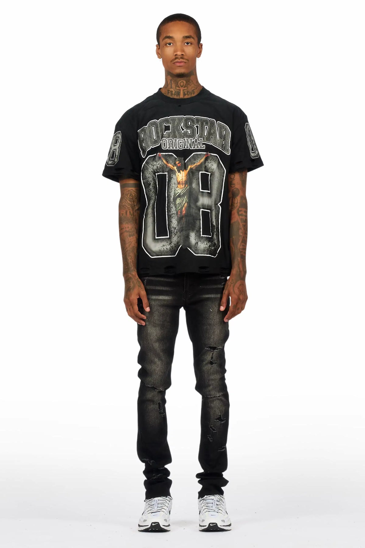 Stellan Black Super Skinny Fit Jean