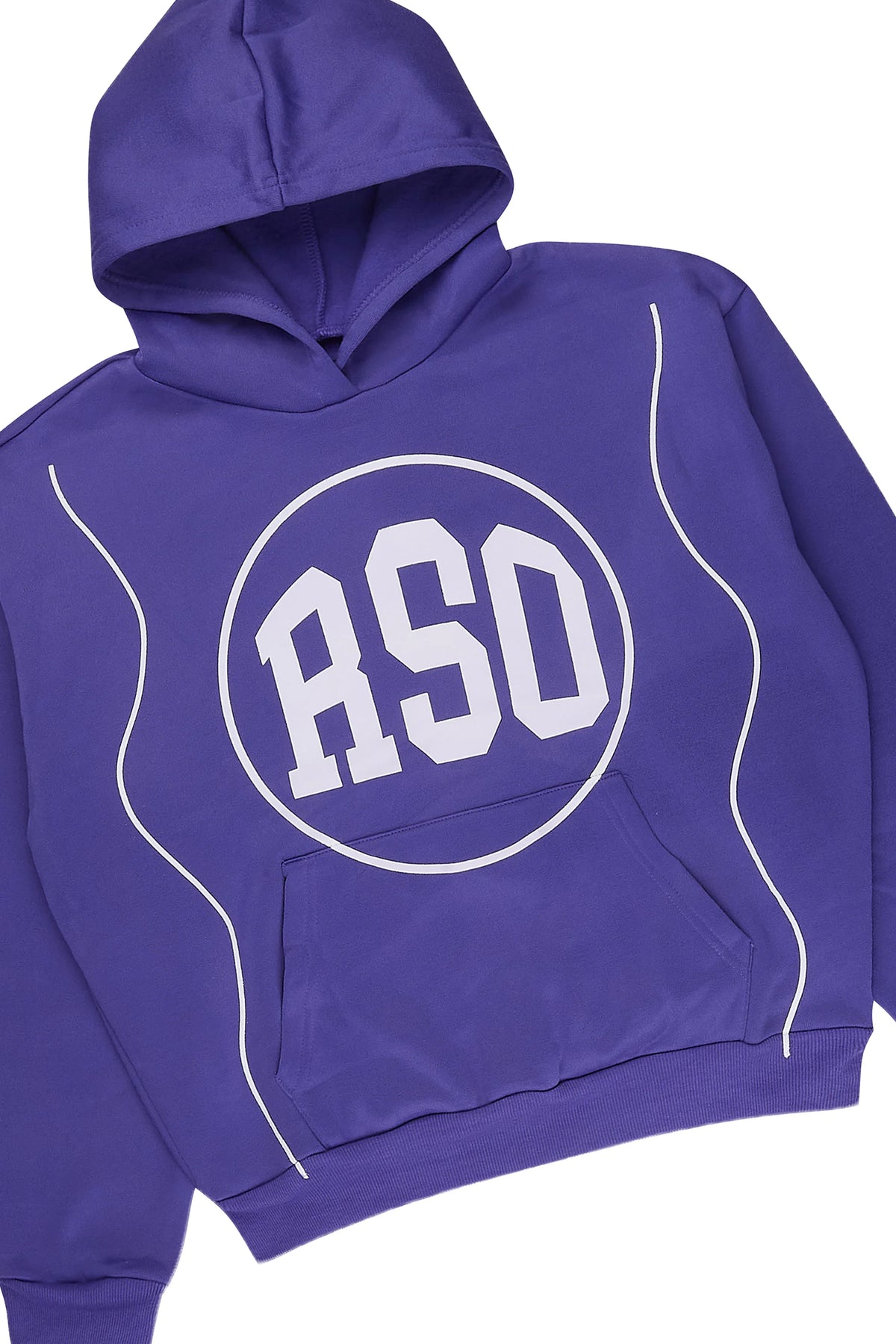 Boys Gazo Purple Hoodie Stacked Track Set