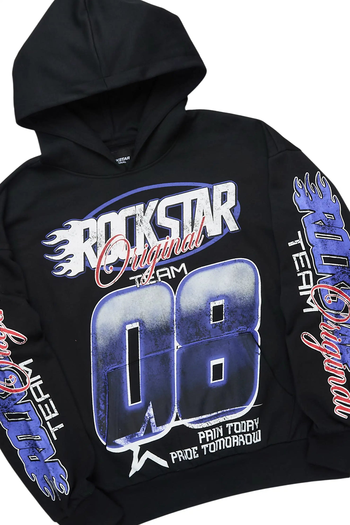 Flash Black/Multi Hoodie/Baggy Pant Track Set