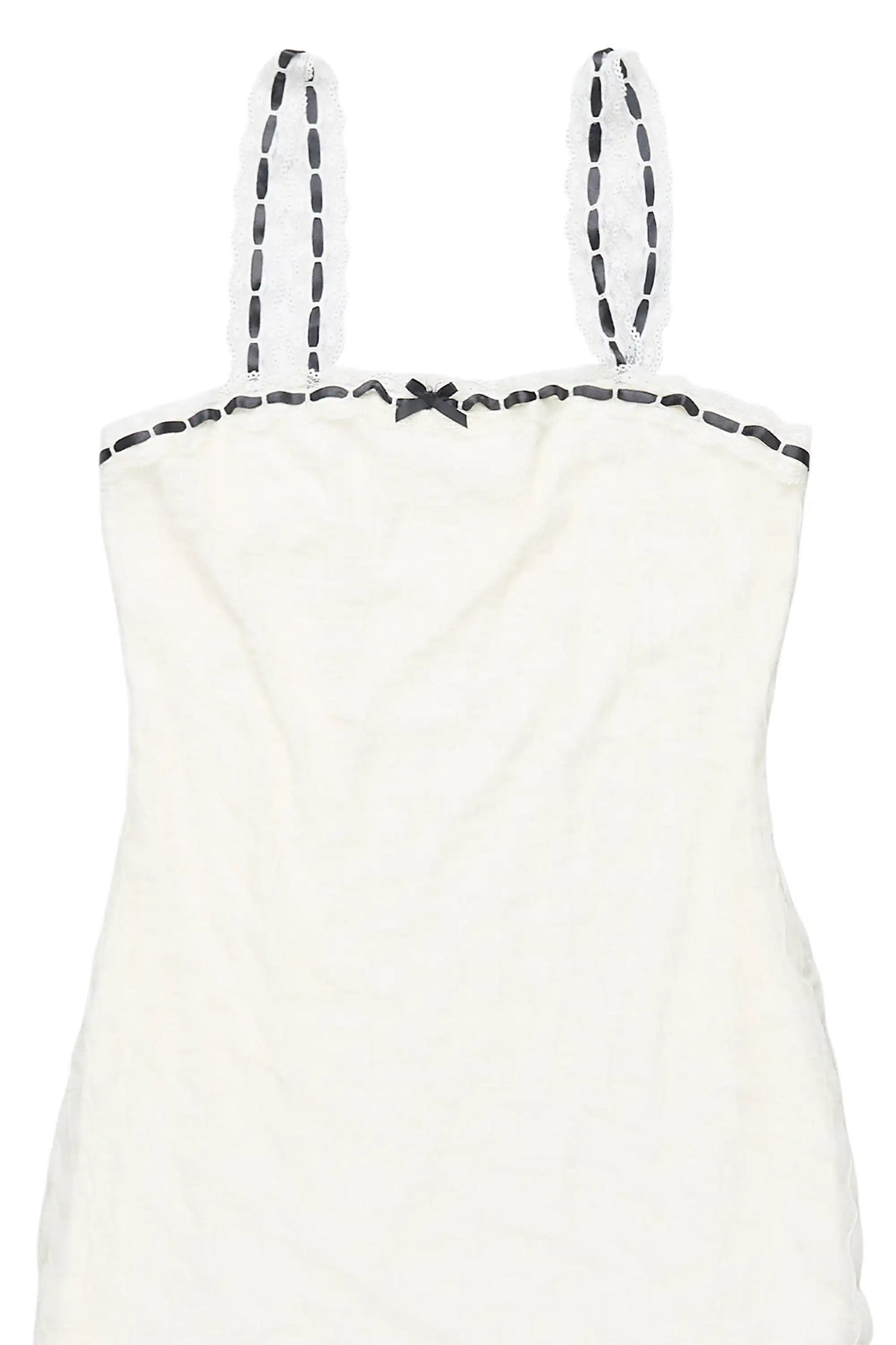 Niang White Tank Mini Dress