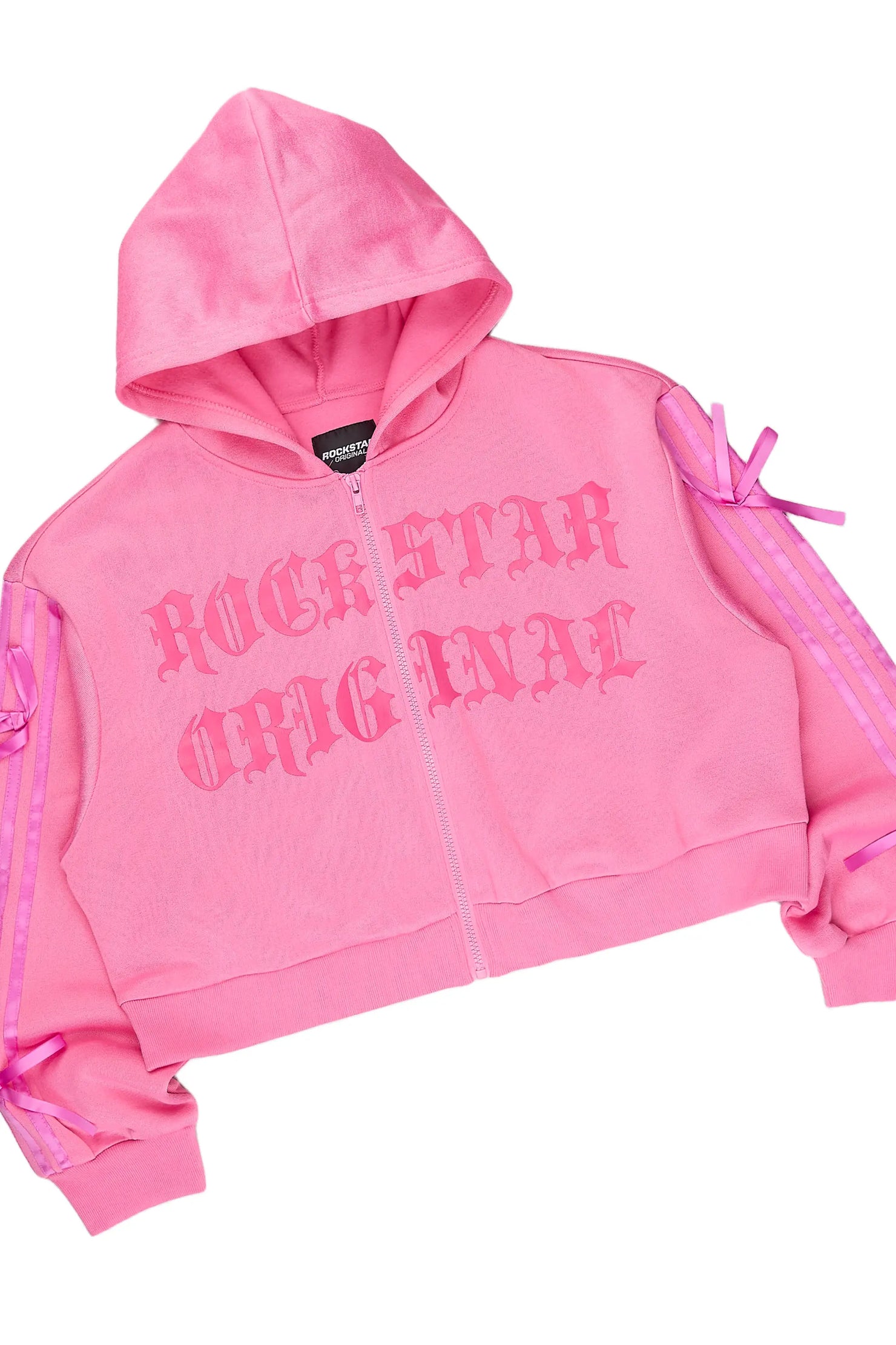 Girls Kettisha Pink Baggy Track Set