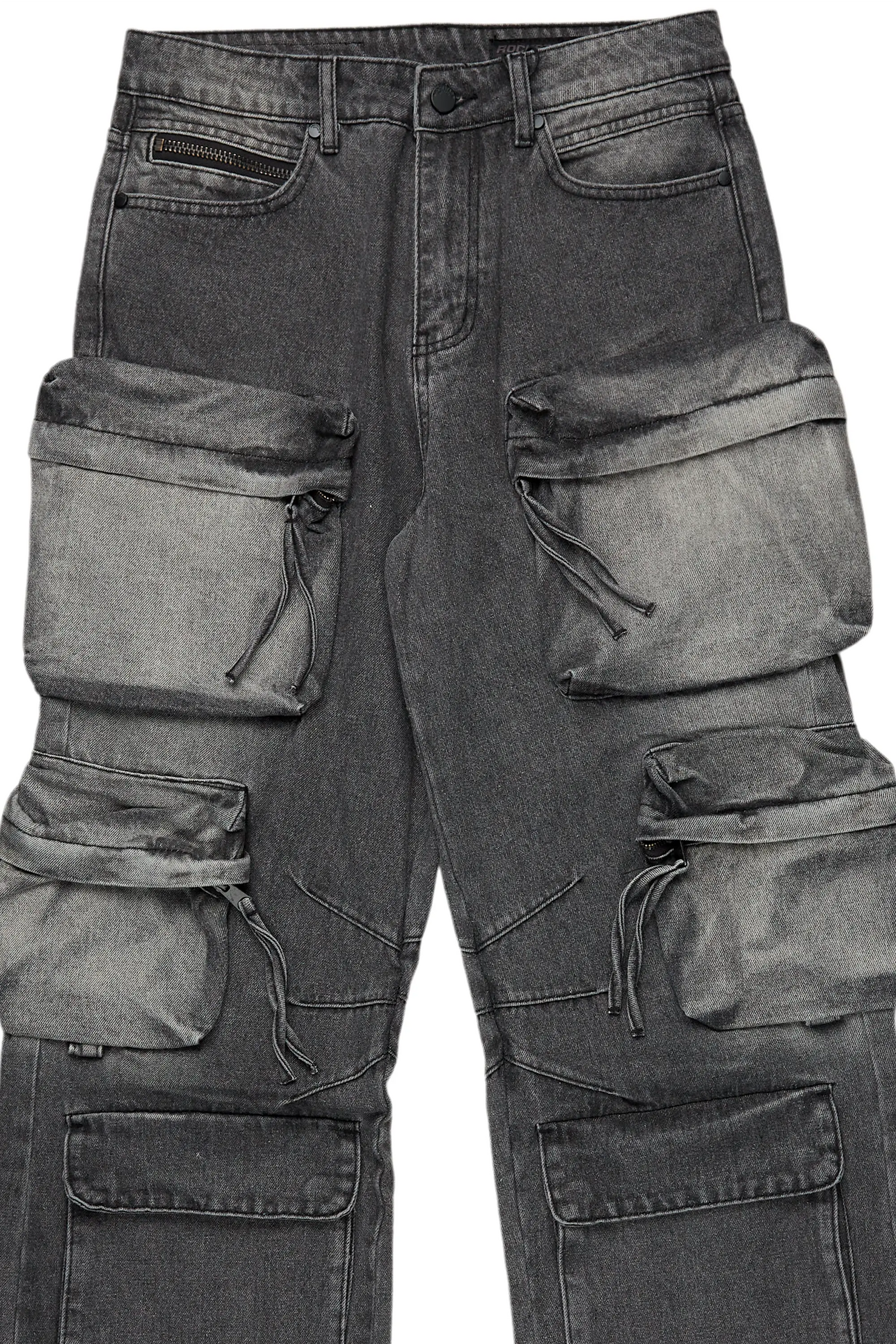 Lenz Black Baggy Fit Jean