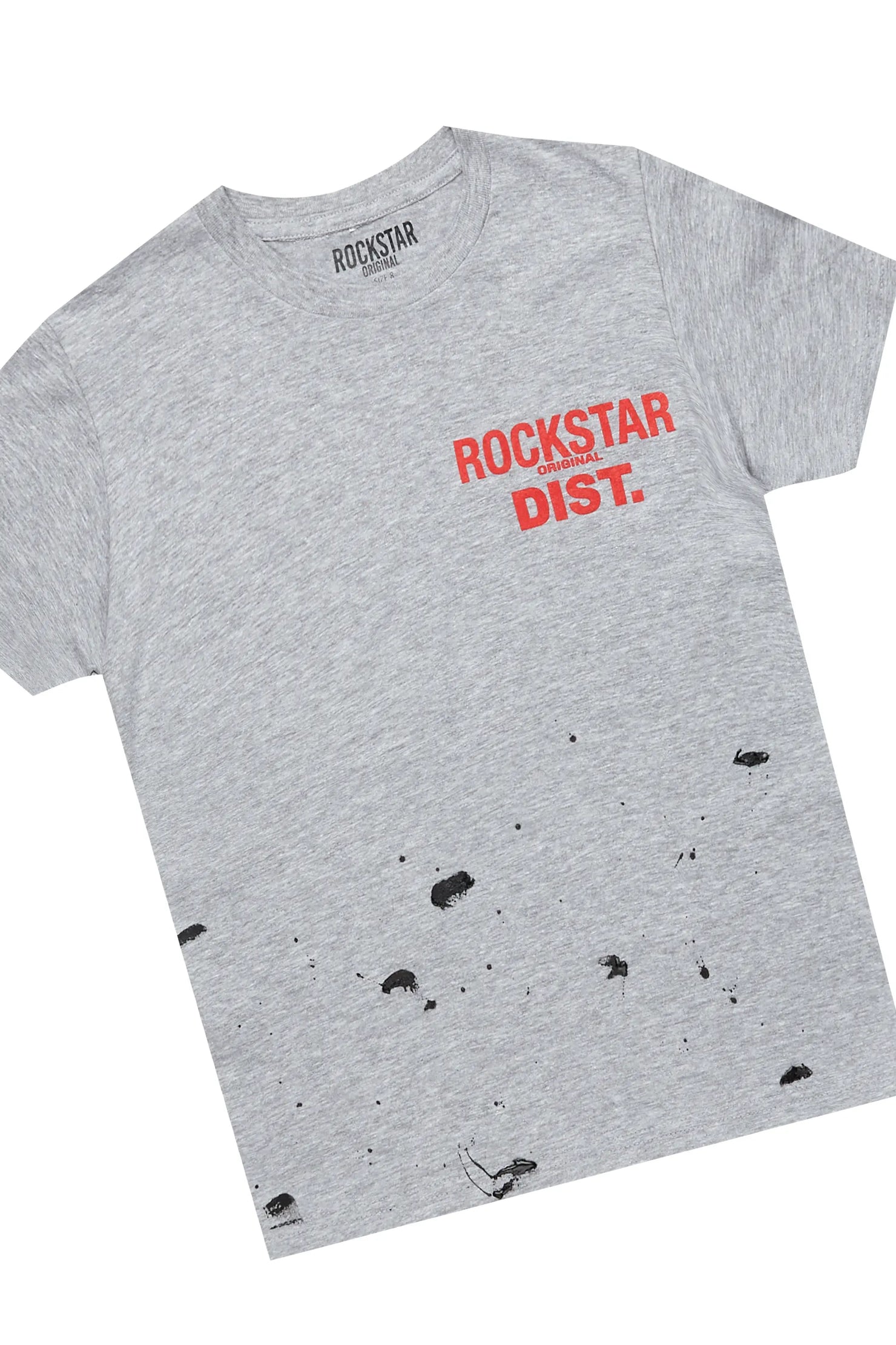 Boys Galen Grey T-Shirt Jogger Set