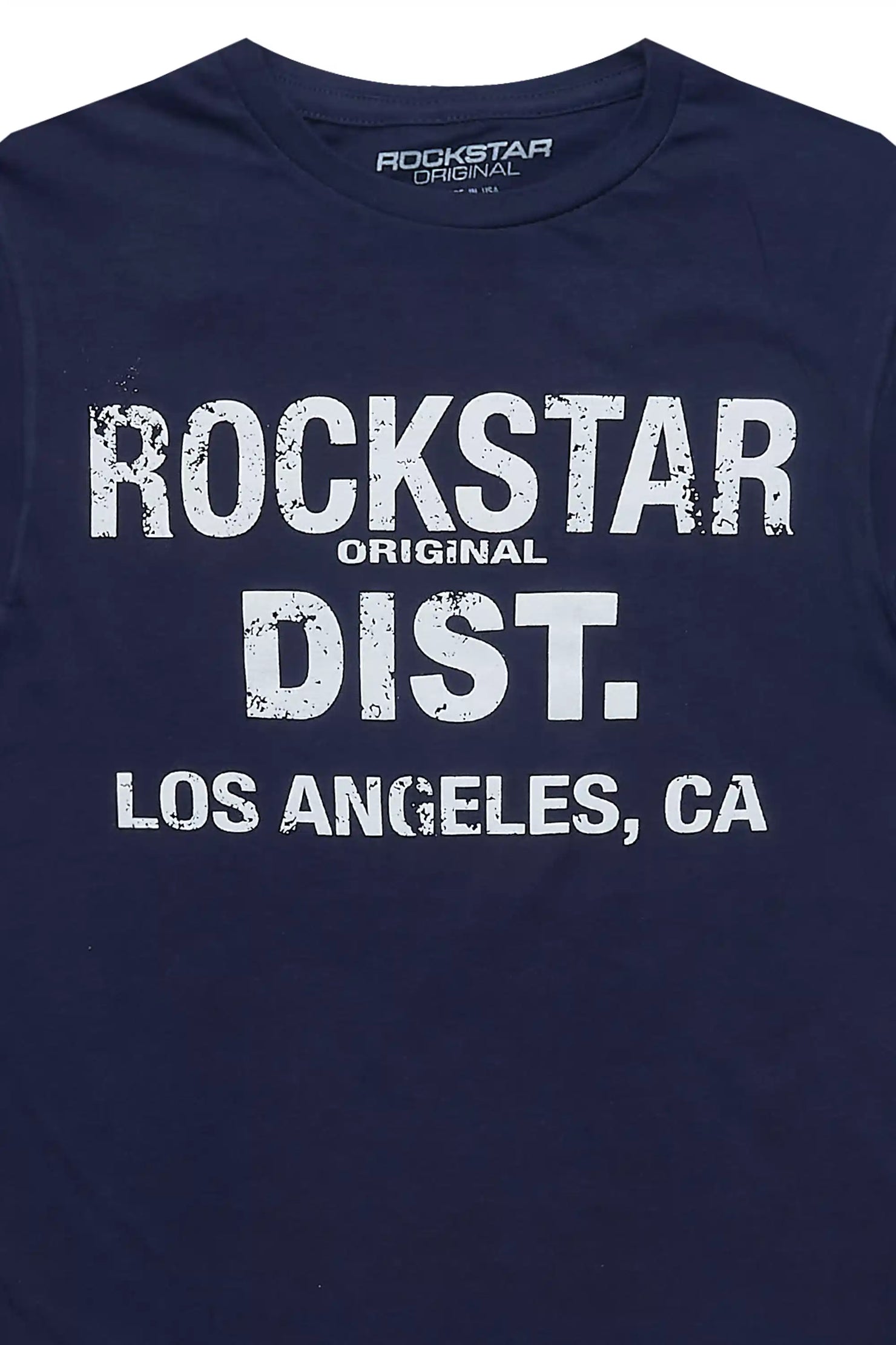 Boys Koen Navy/White Graphic T-Shirt