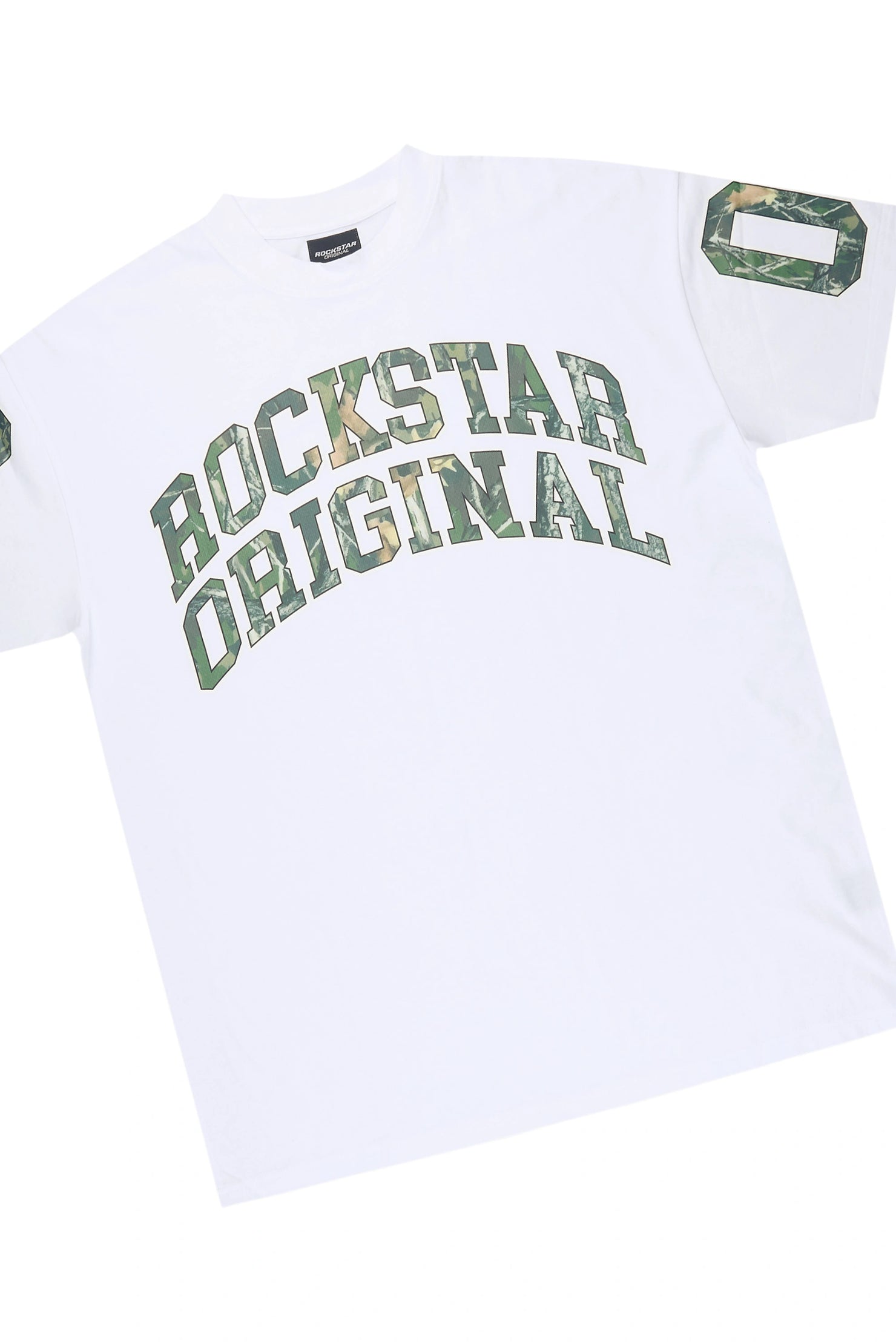 Desiero Green Camo T-Shirt Short Set