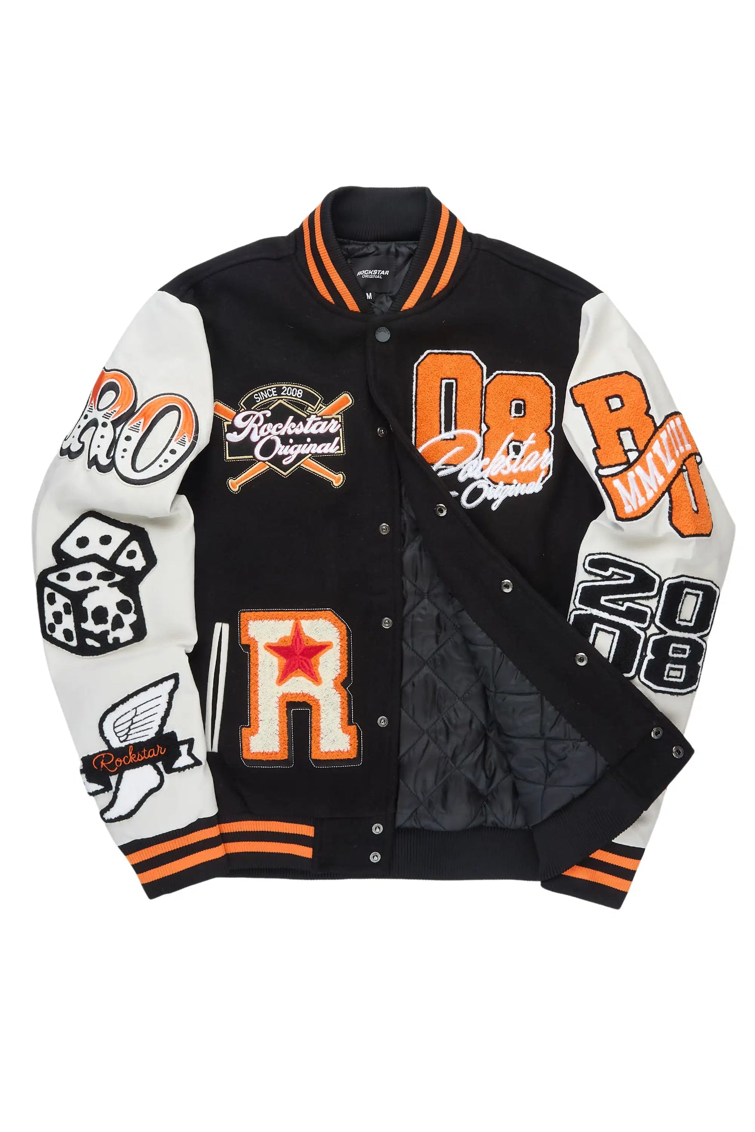 Forbidden Black Varsity Jacket