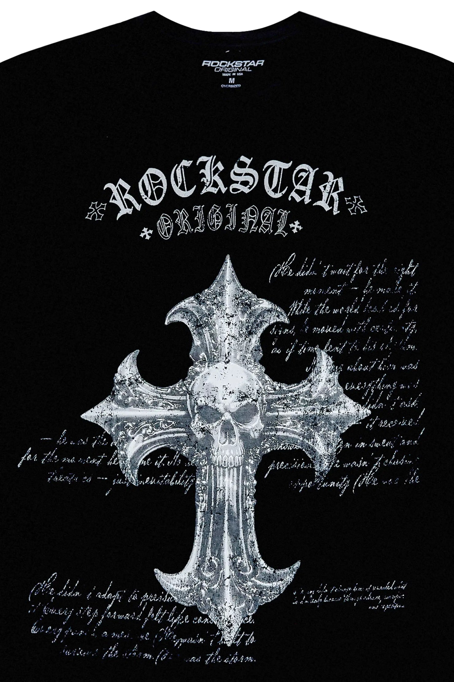 Shalisha Black Graphic Short Sleeve Tee