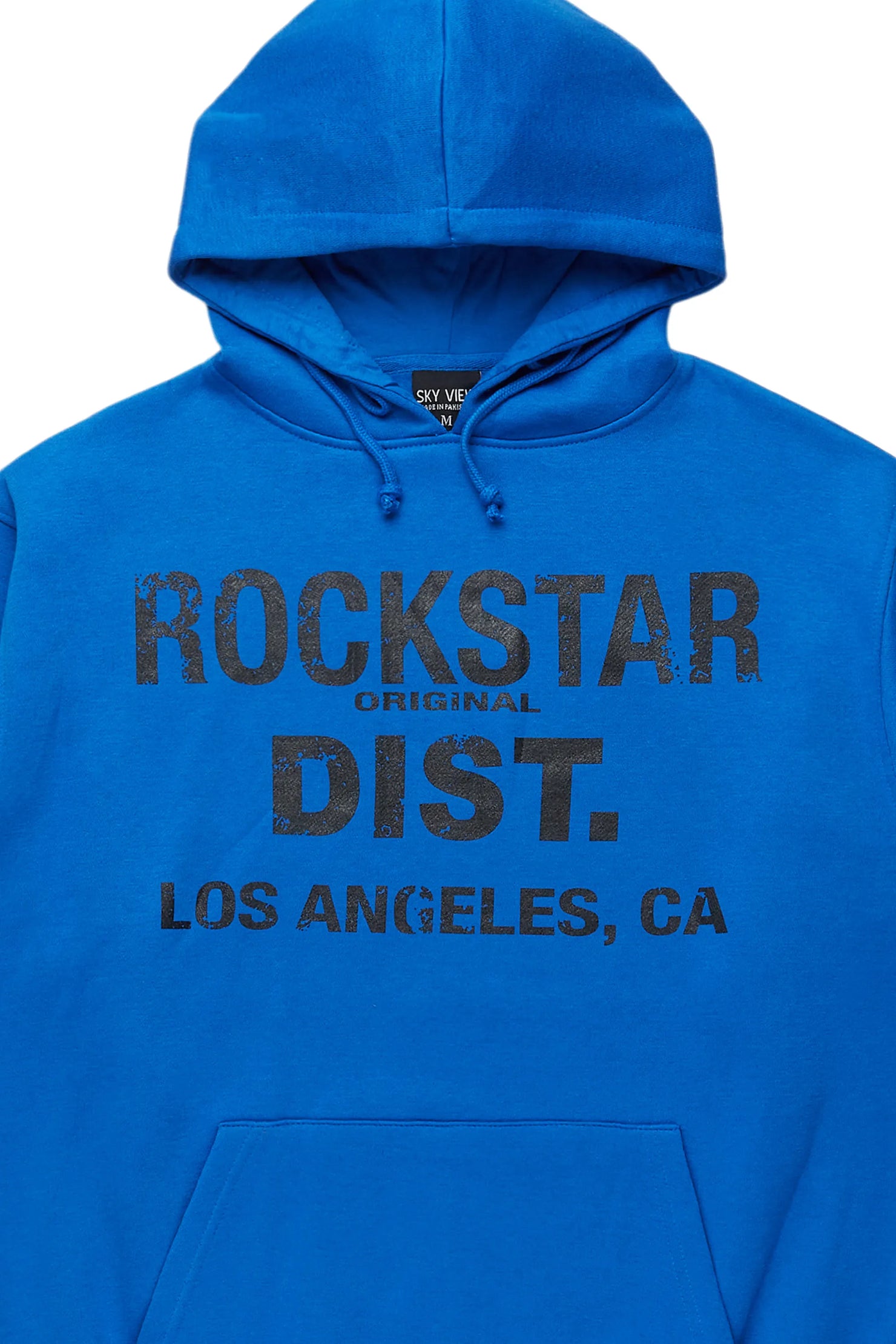 Lake Royal Blue Graphic Hoodie