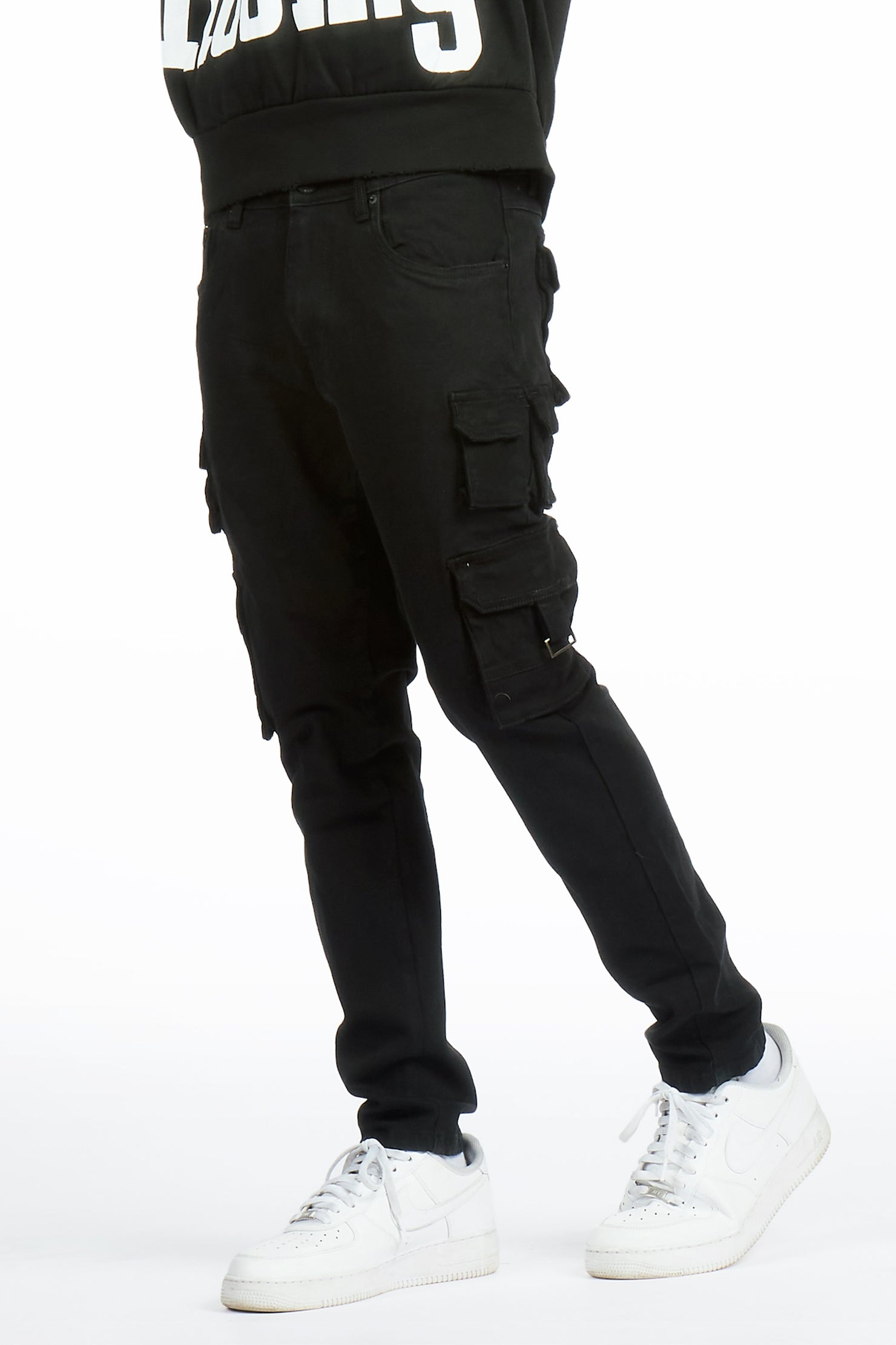 Flores Black Slim Fit Jean