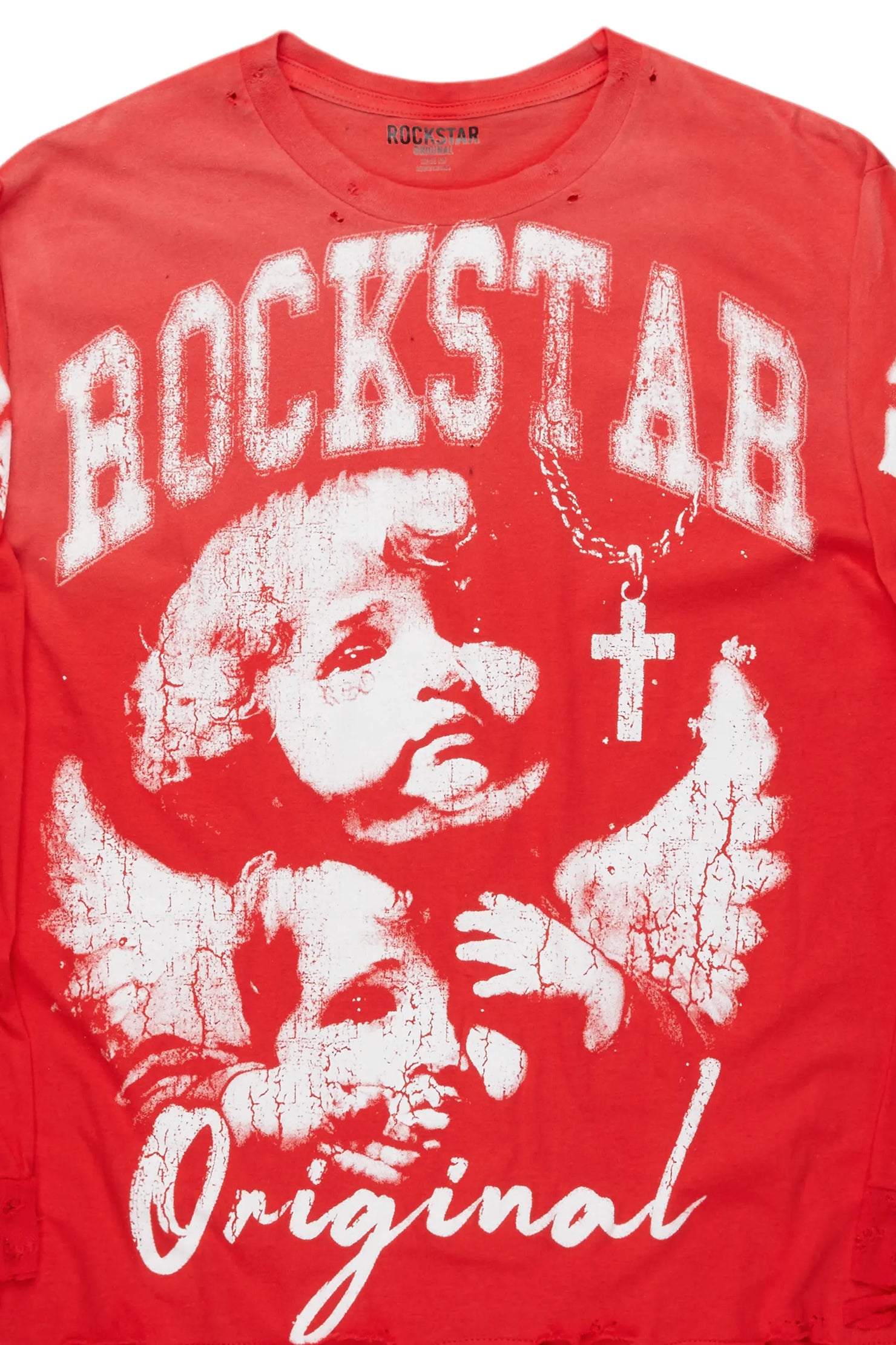 Jovala Red Long Sleeve T-Shirt