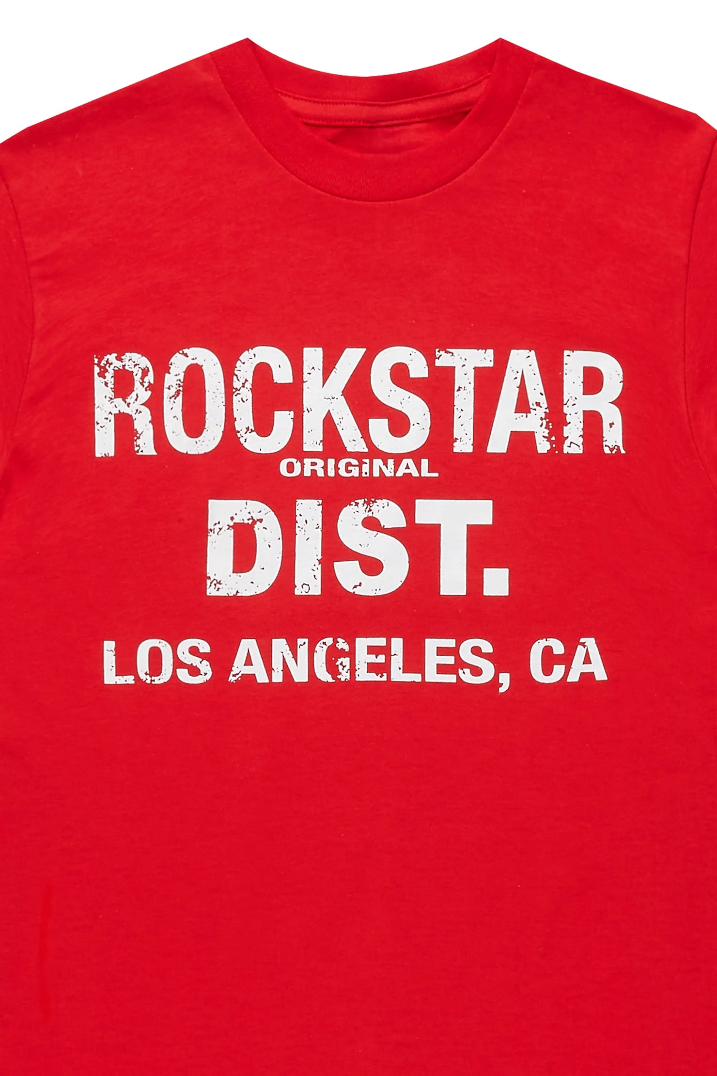 Boys Koen Red Graphic T-Shirt