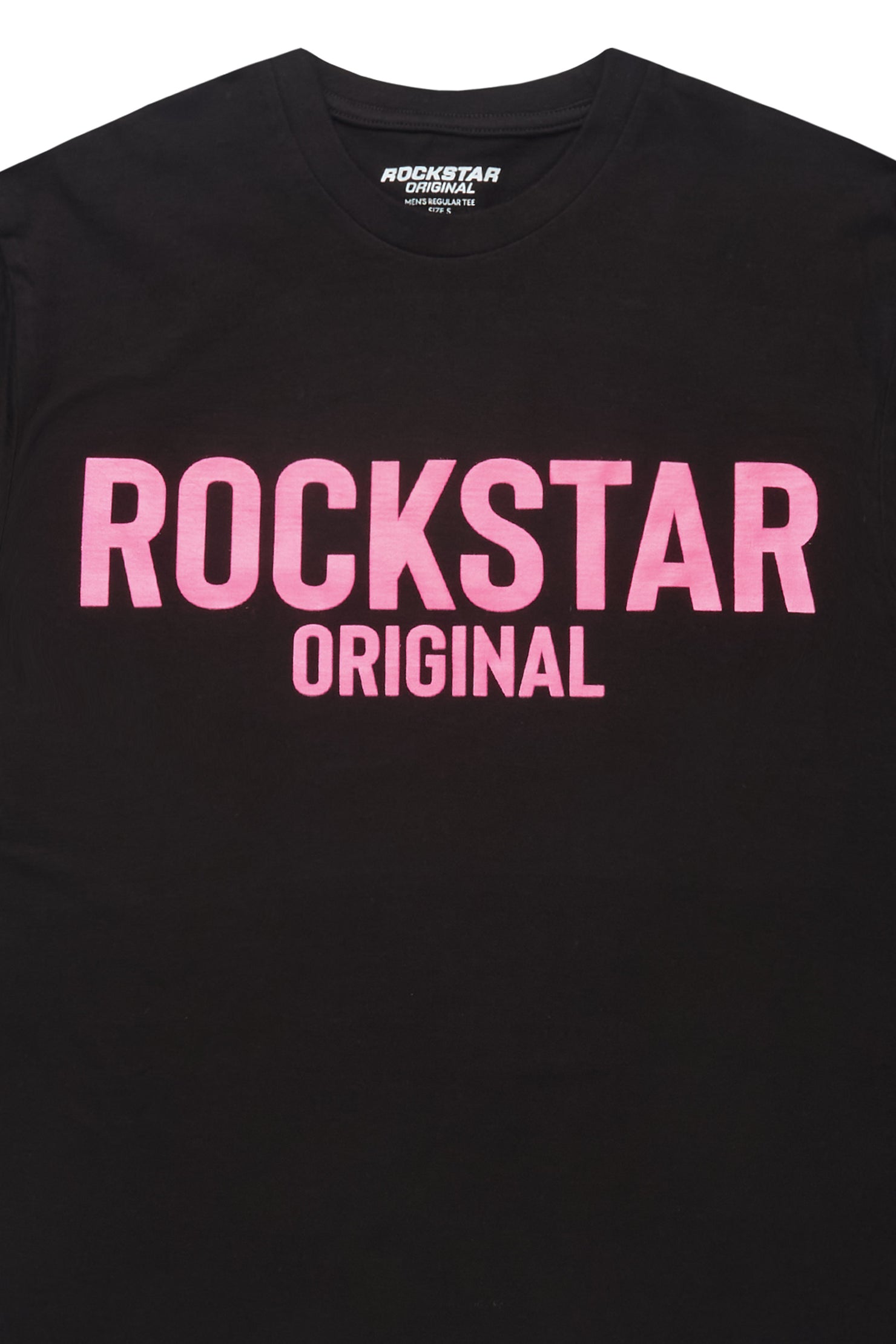 Fana Black/Pink Oversized T-Shirt