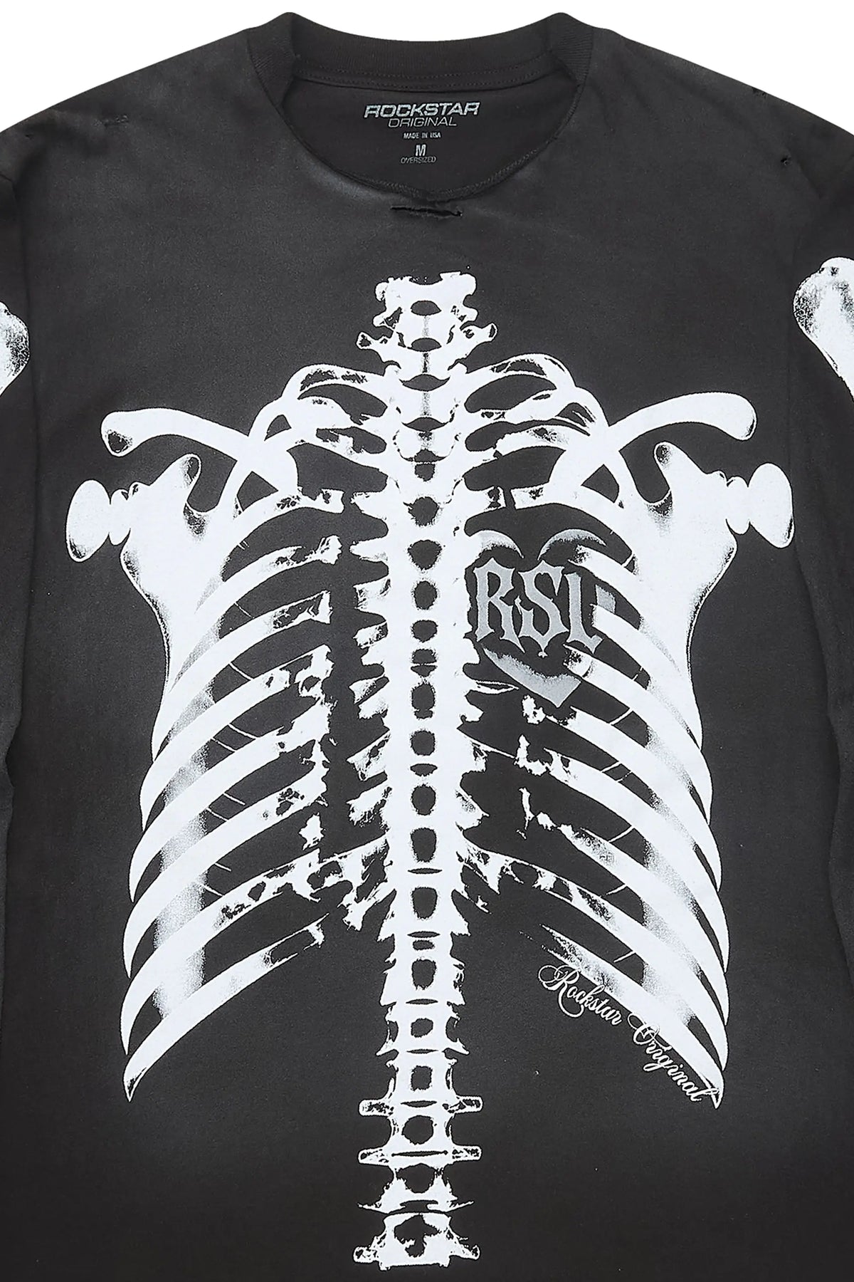 Chalice Black Oversized Long Sleeve T-Shirt