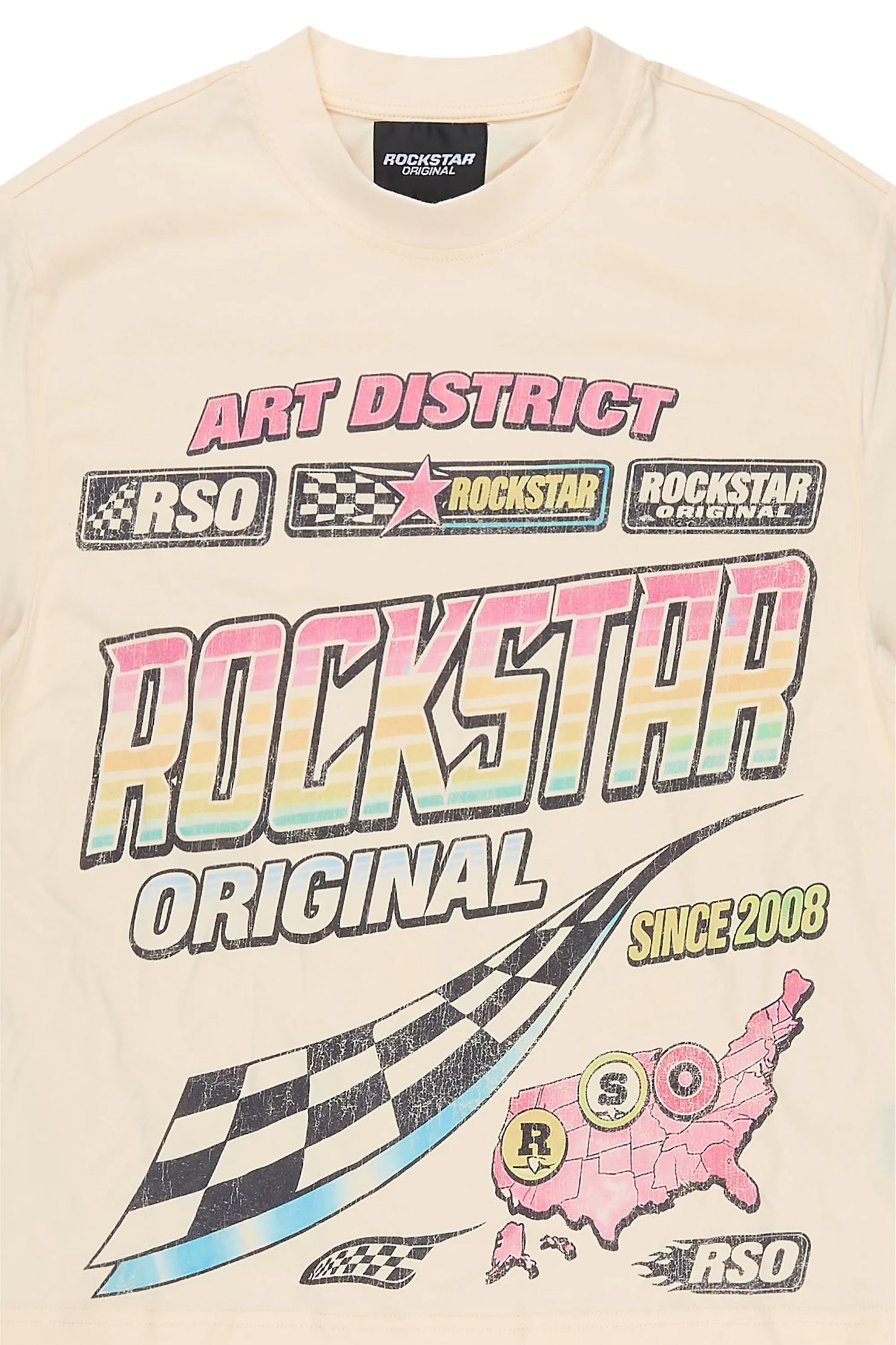 Boys Buris Sand Graphic T-Shirt