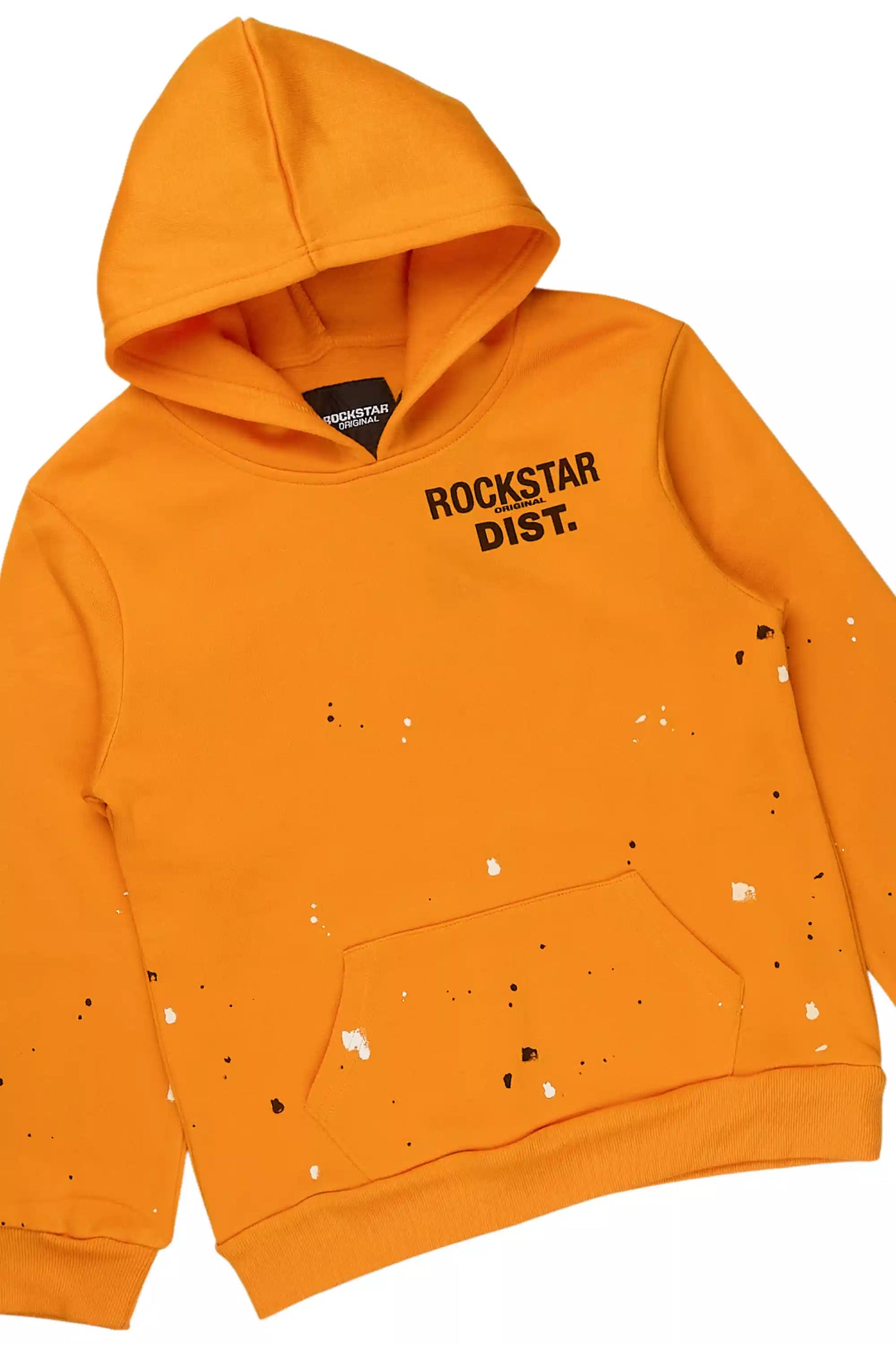 Boys Jaco Orange Baggy Fit Pant Set