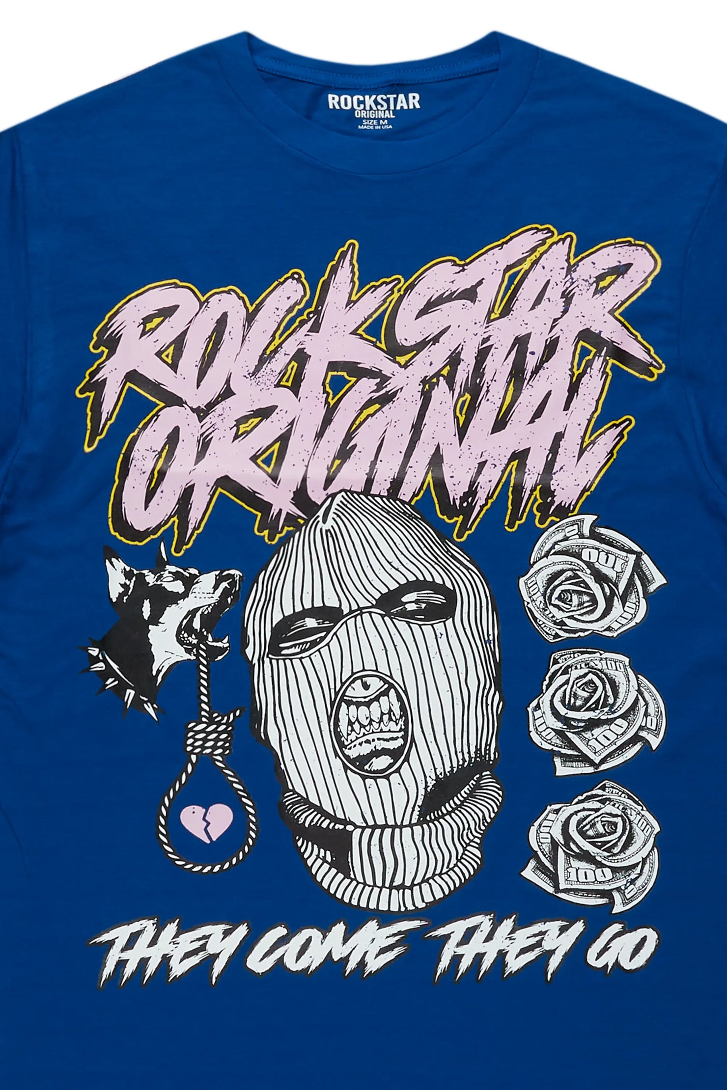Clava Royal Blue Graphic T-Shirt