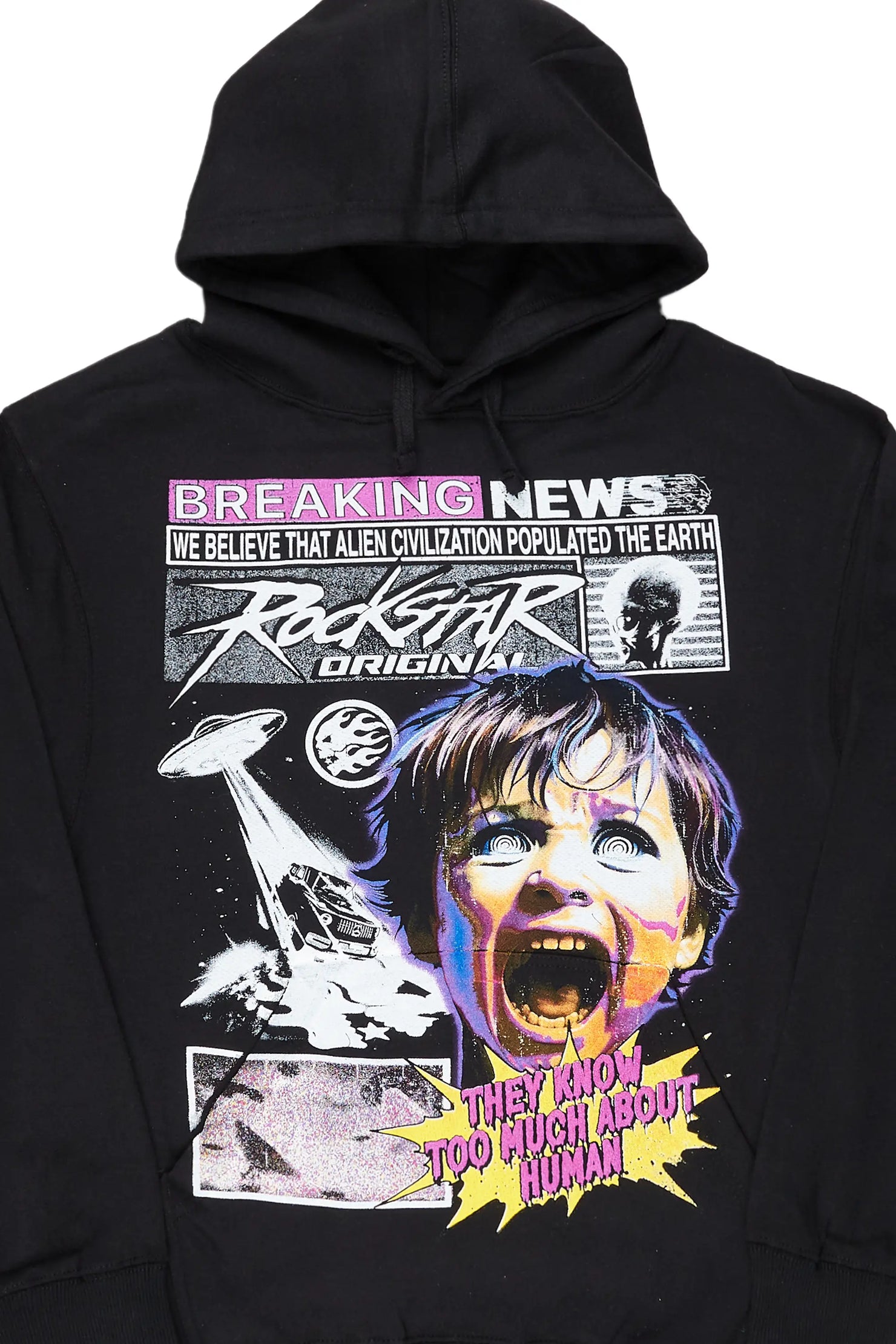Southeast Black Graphic Hoodie