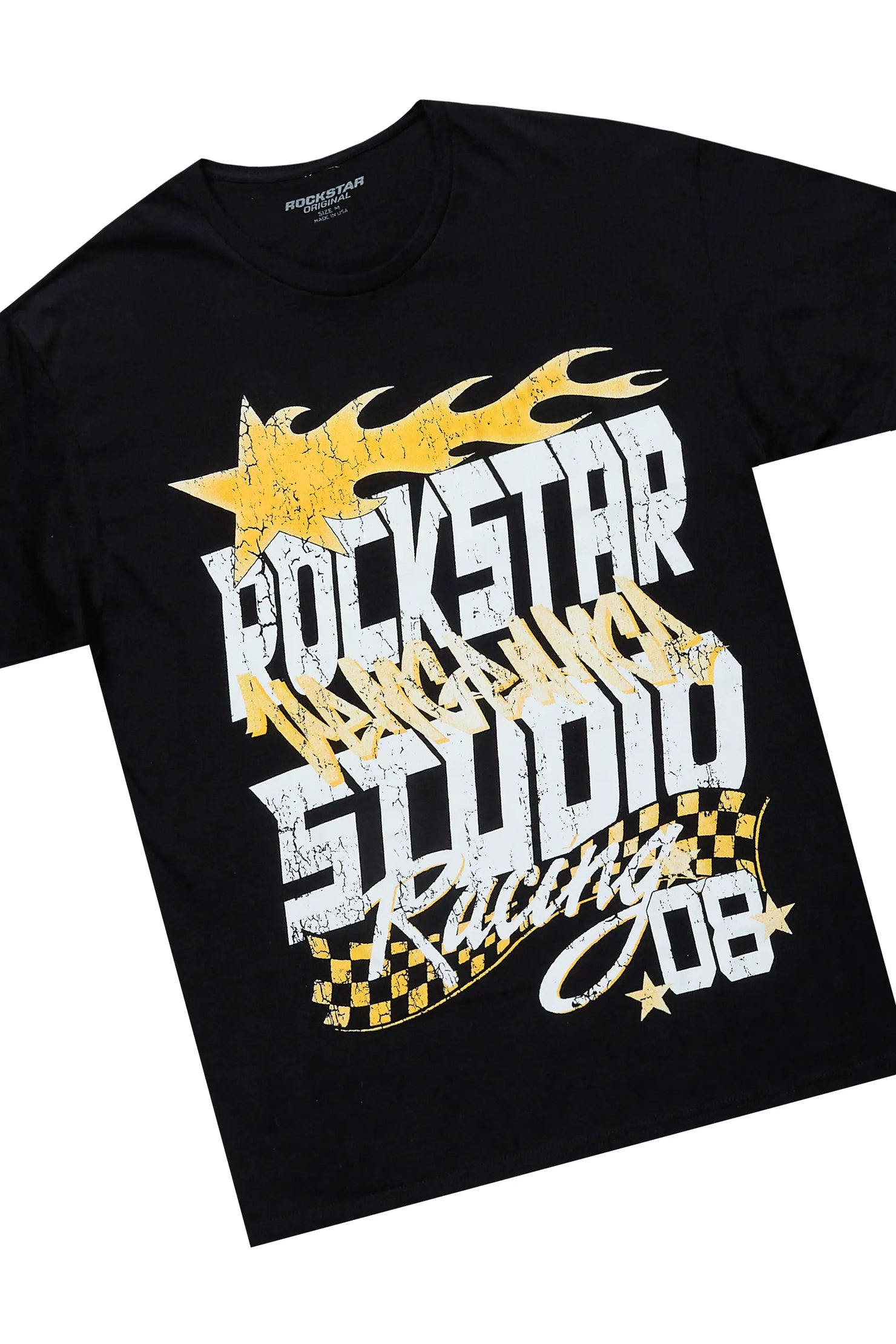 Garo Black/Yellow T-Shirt/Stacked Flare Track Set